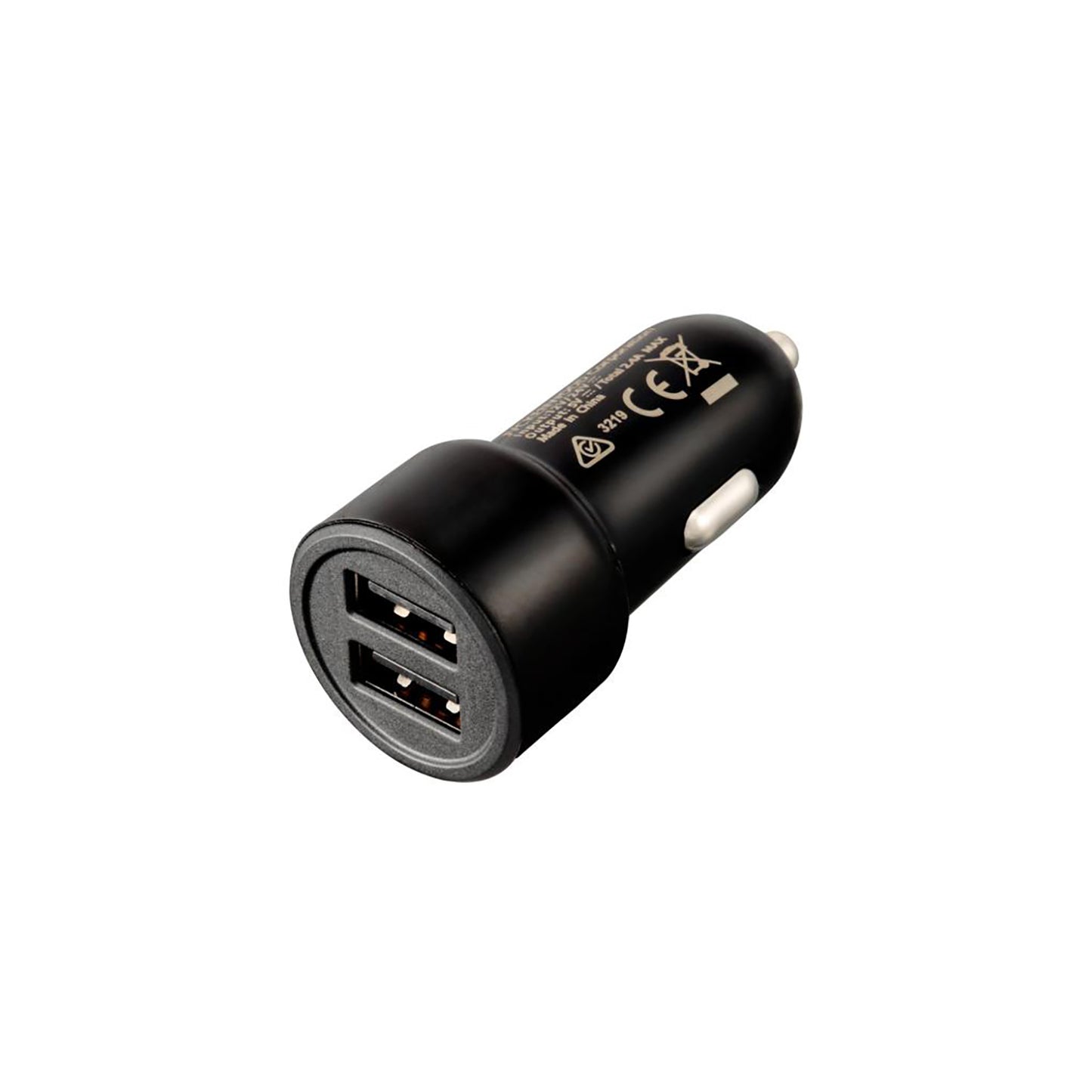 JVC Purificatore d'aria in alluminio con display e filtro ad alta efficienza per veicoli auto camion camper e abitazioni casa hotel, alimentazione USB con adattatore accendisigari