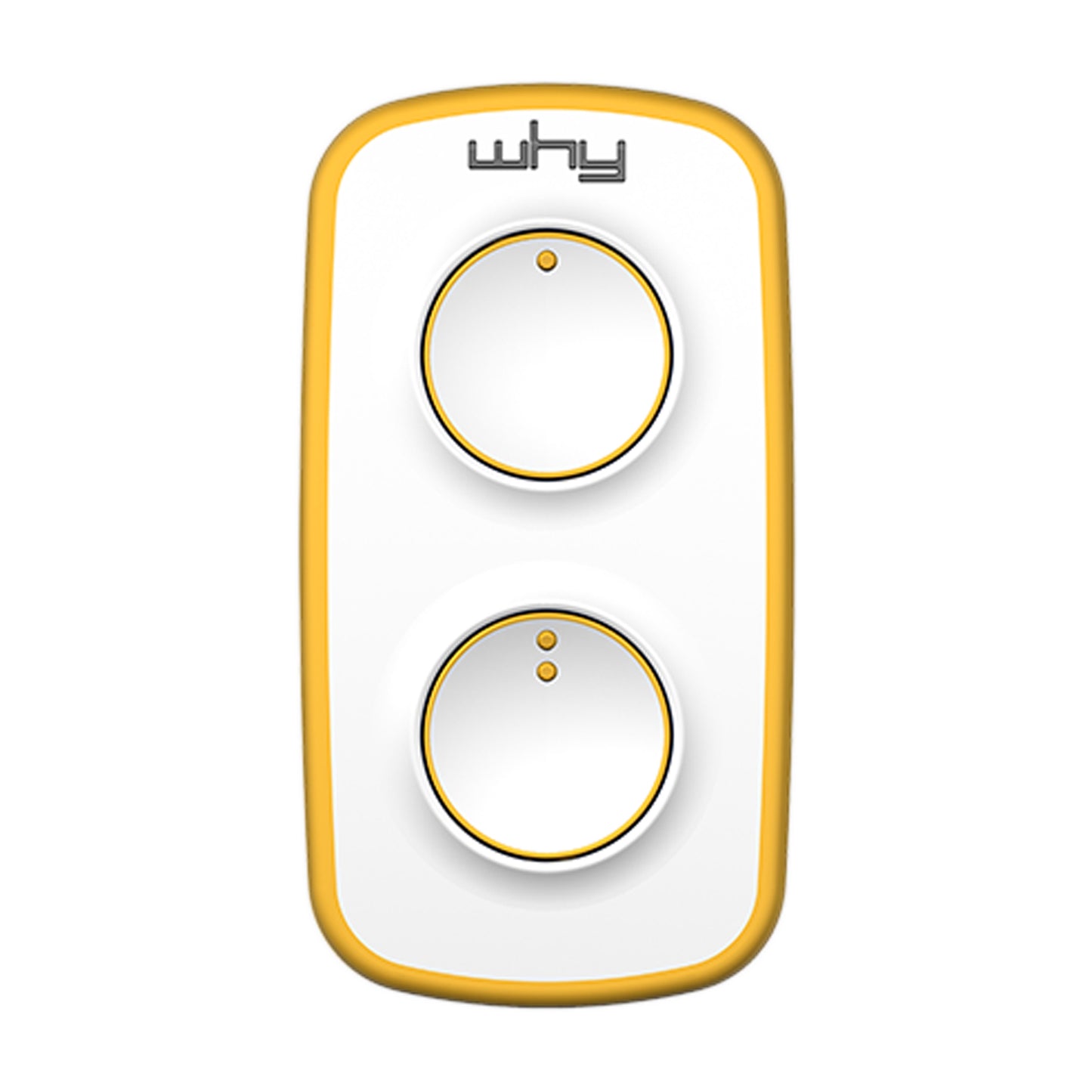 WHY EVO MINI Telecomando rolling code multifrequenza da 280 a 868 mhz, apricancello autoapprendente programmabile, radiocomando ad ampio raggio con 4 pulsanti, vari colori