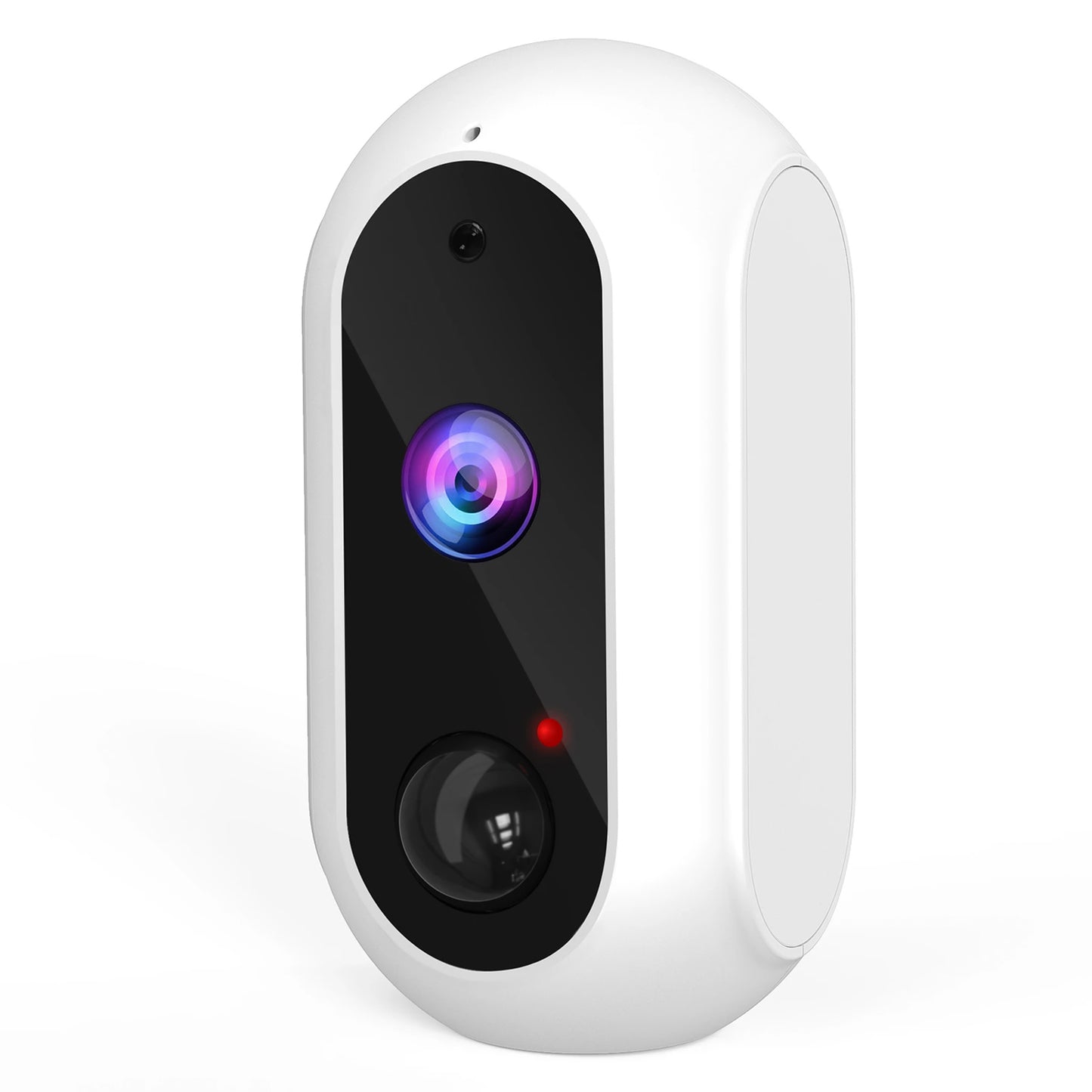 iSnatch Hey CamFree-s Telecamera Wi-Fi a batteria Full HD per interni esterni impermeabile IP66, videocamera di sorveglianza wireless con audio bidirezionale e visione notturna con LED infrarossi