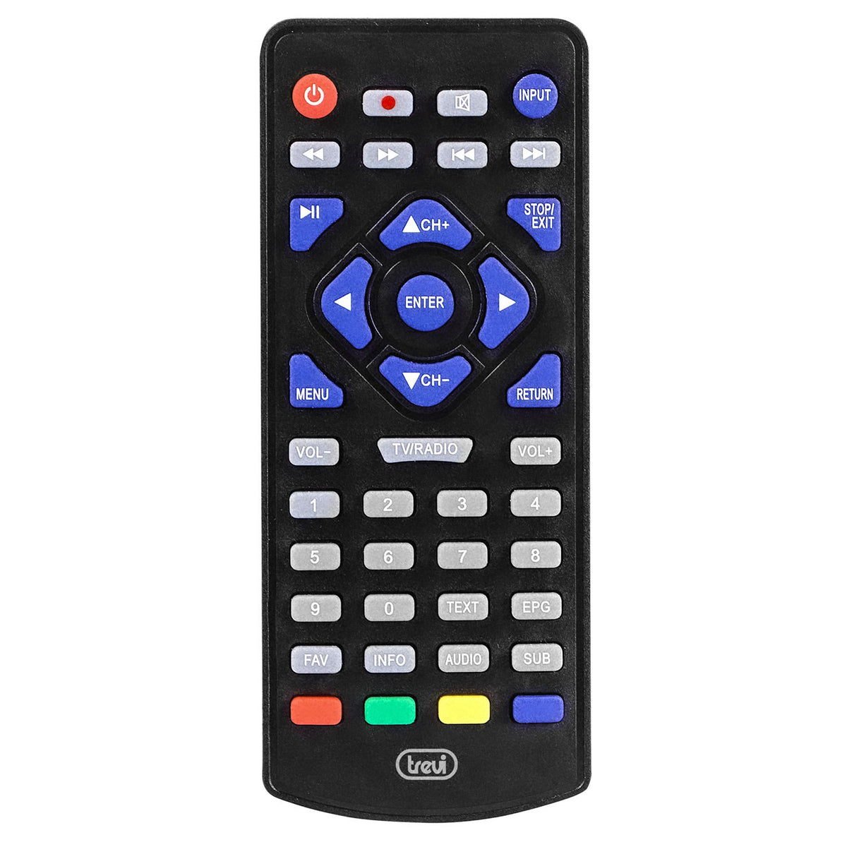 Trevi Gulliver 16 Televisore Portatile LED 16" HDMI con lettore memoria SD, AV e USB, tripla alimentazione, corrente 220V, auto e camper 12V, batteria litio con autonomia fino a 2 ore, TV da campeggio
