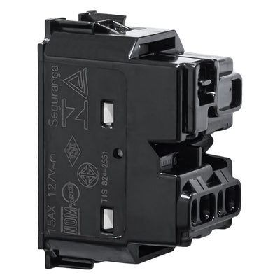 Bticino Living Now K4003 Interruttore con morsetti vite e piastrina, 250V 10A, illuminabile, 1 modulo, controllo illuminazione e altro, completabile con cover della stessa linea