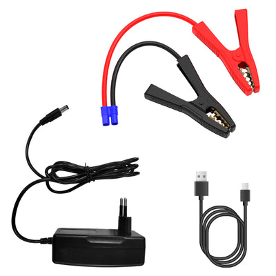 Alcapower Avviatore di Emergenza per veicoli con batteria da 12V e 24V, Jump starter spunto 4000A, Power bank 42.000mAh, Torcia LED integrata, adatto per Auto Moto Camion Furgone Camper Barca piccola