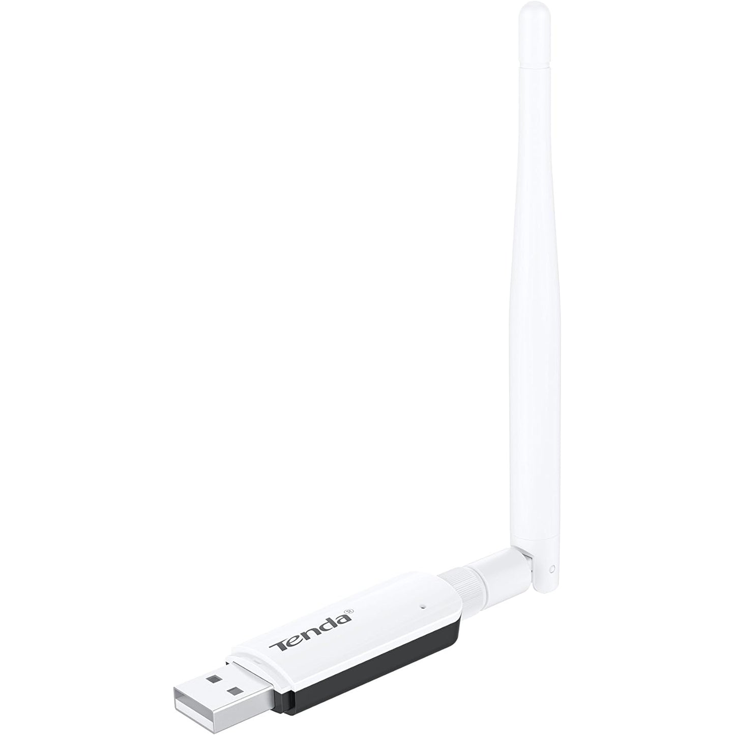 Tenda U1 Adattatore wireless USB 300Mbps, per collegare pc o notebook a internet, adattatore con antenna removibile, networking card