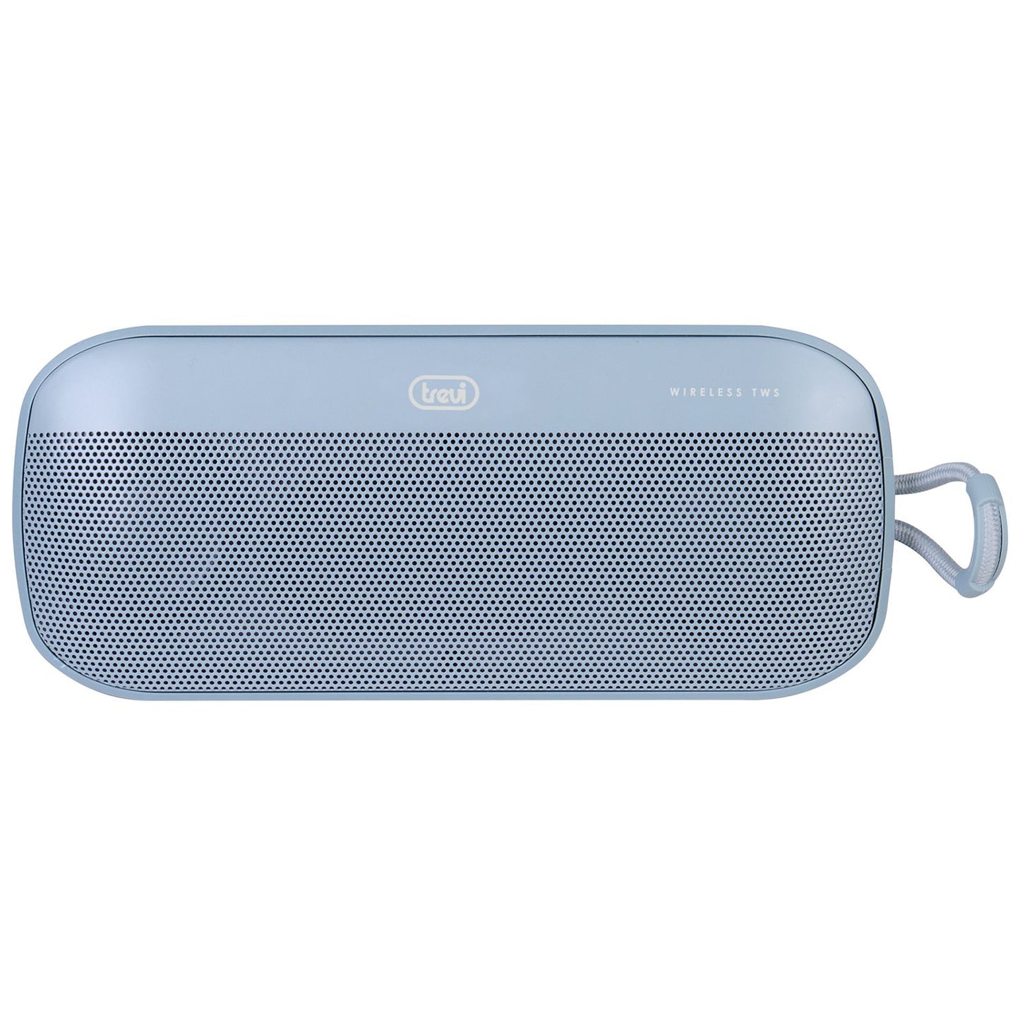 Trevi XR 8A18 Altoparlante Wireless 12W, cassa bluetooth portatile a batteria con connettività Lettore MP3 USB e Micro SD, ricaricabile tramite presa USB type-C, azzurro