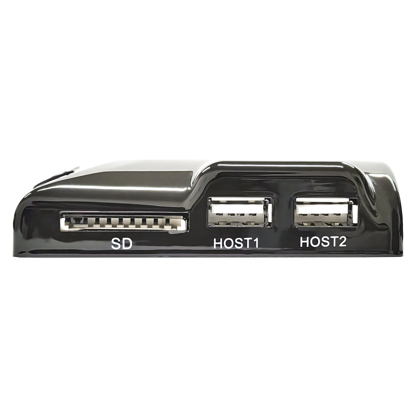 Multimedia Player MP001 Lettore multimediale HDMI con telecomando, 2 ingressi USB e lettore scheda SD, uscita RCA