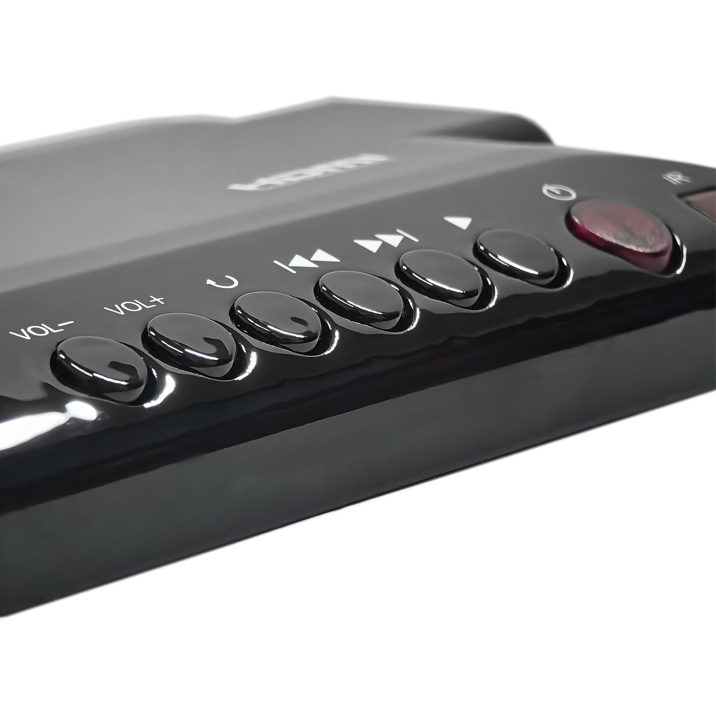 Multimedia Player MP001 Lettore multimediale HDMI con telecomando, 2 ingressi USB e lettore scheda SD, uscita RCA