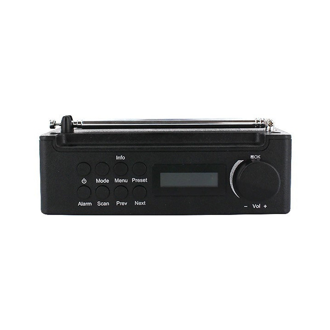 Metronic Radio portatile digitale DAB+ e FM RDS, funzione sveglia, 109 x 155 x 60 mm