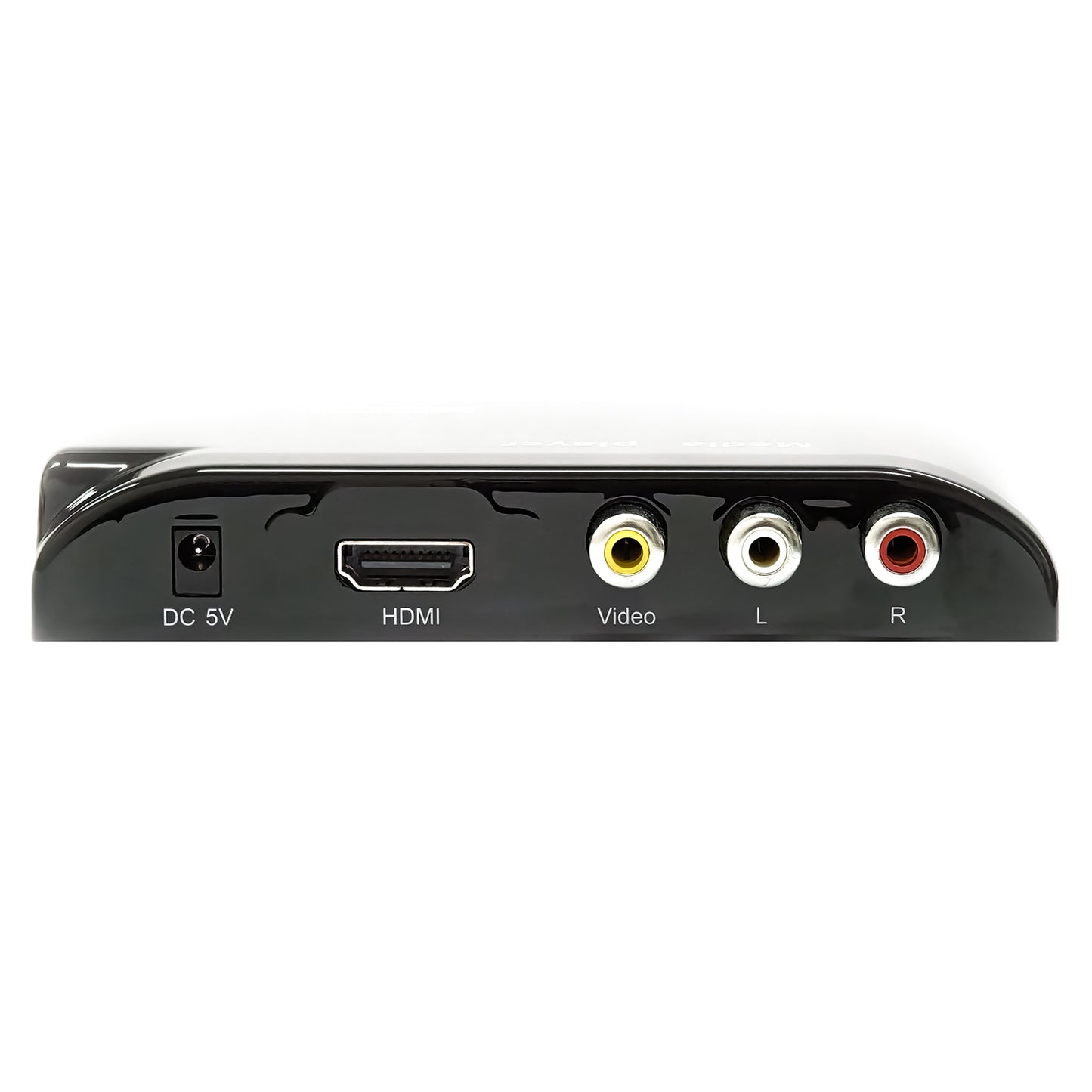 Multimedia Player MP001 Lettore multimediale HDMI con telecomando, 2 ingressi USB e lettore scheda SD, uscita RCA