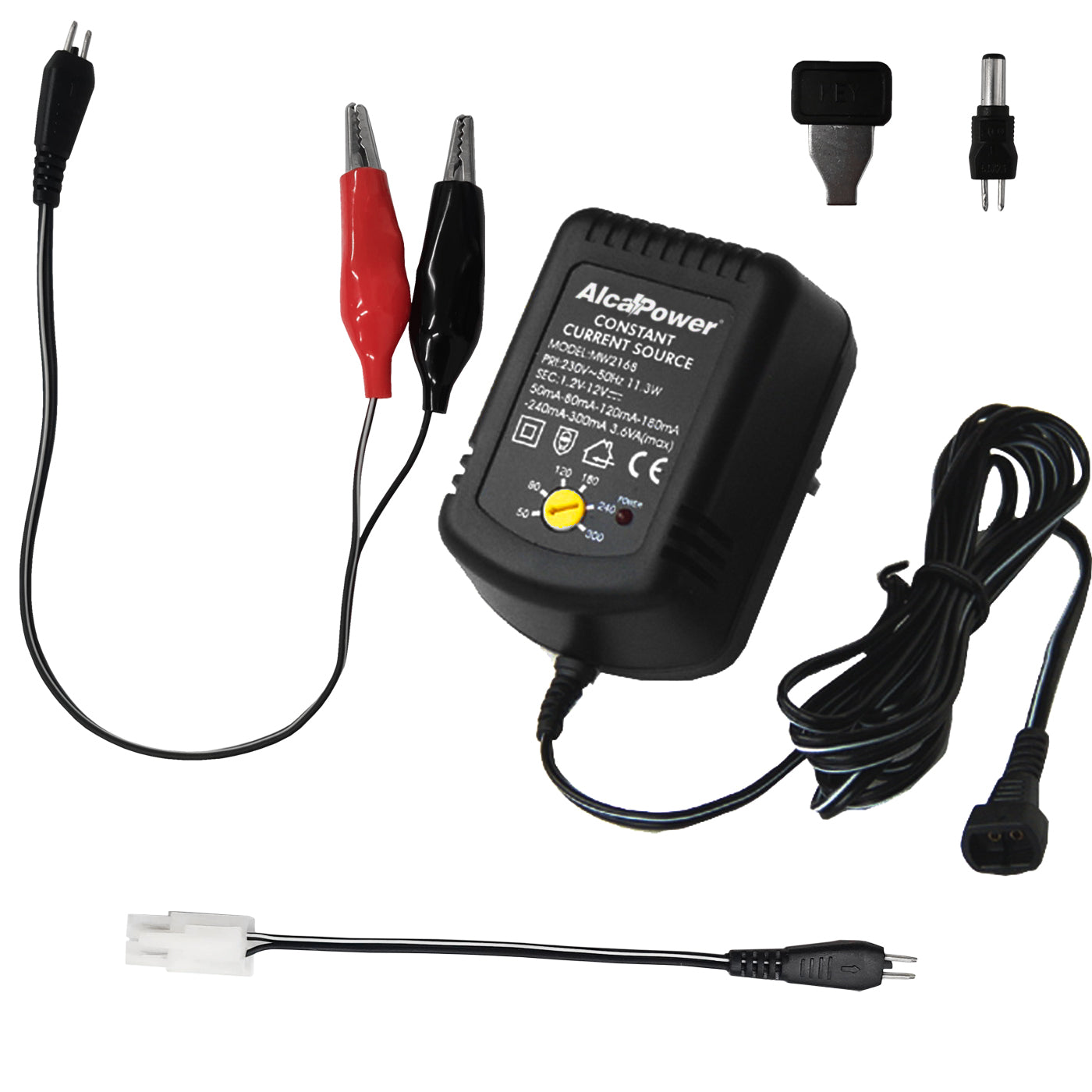 Alcapower AP2168 Carica batterie universale intelligente per pacchi batterie Ni-Cd e Ni-Mh compatibile con Airsoft e modellini auto moto barca RC
