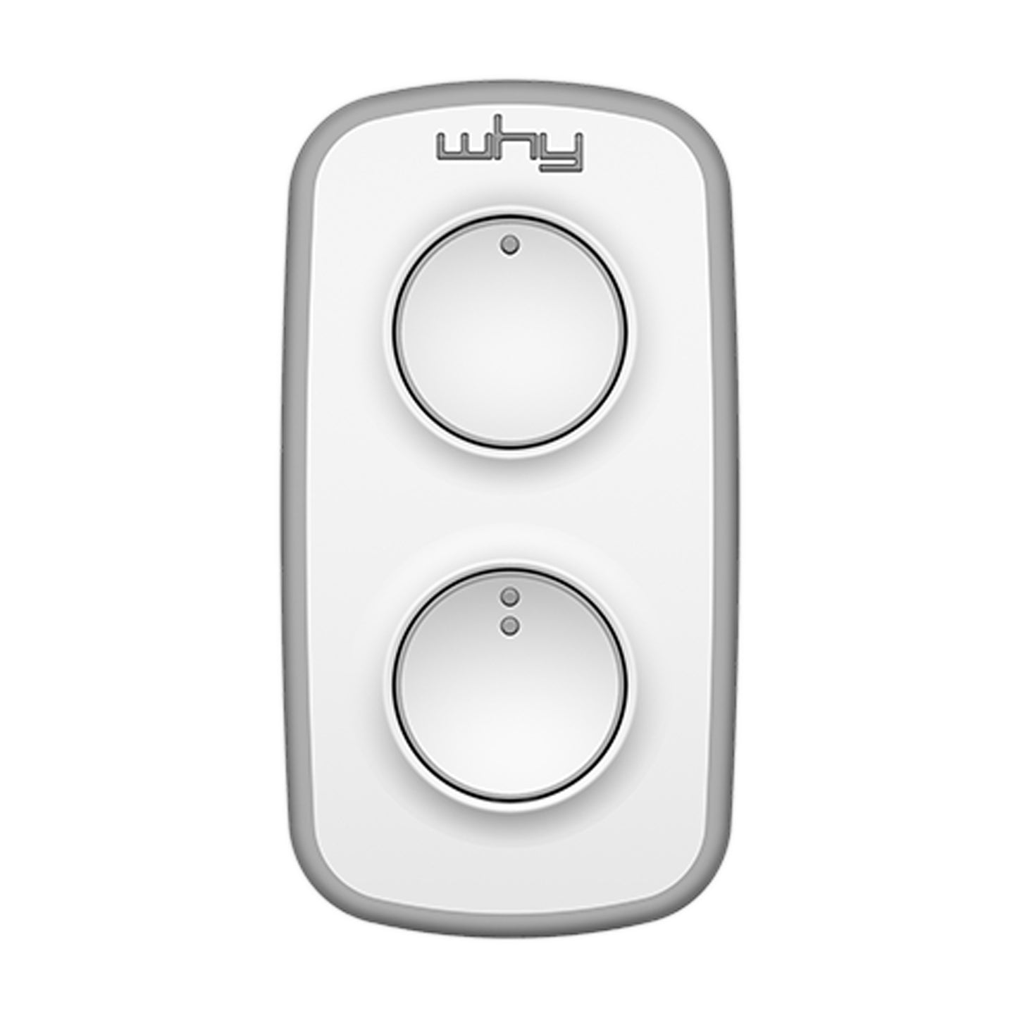 WHY EVO MINI Telecomando rolling code multifrequenza da 280 a 868 mhz, apricancello autoapprendente programmabile, radiocomando ad ampio raggio con 4 pulsanti, vari colori