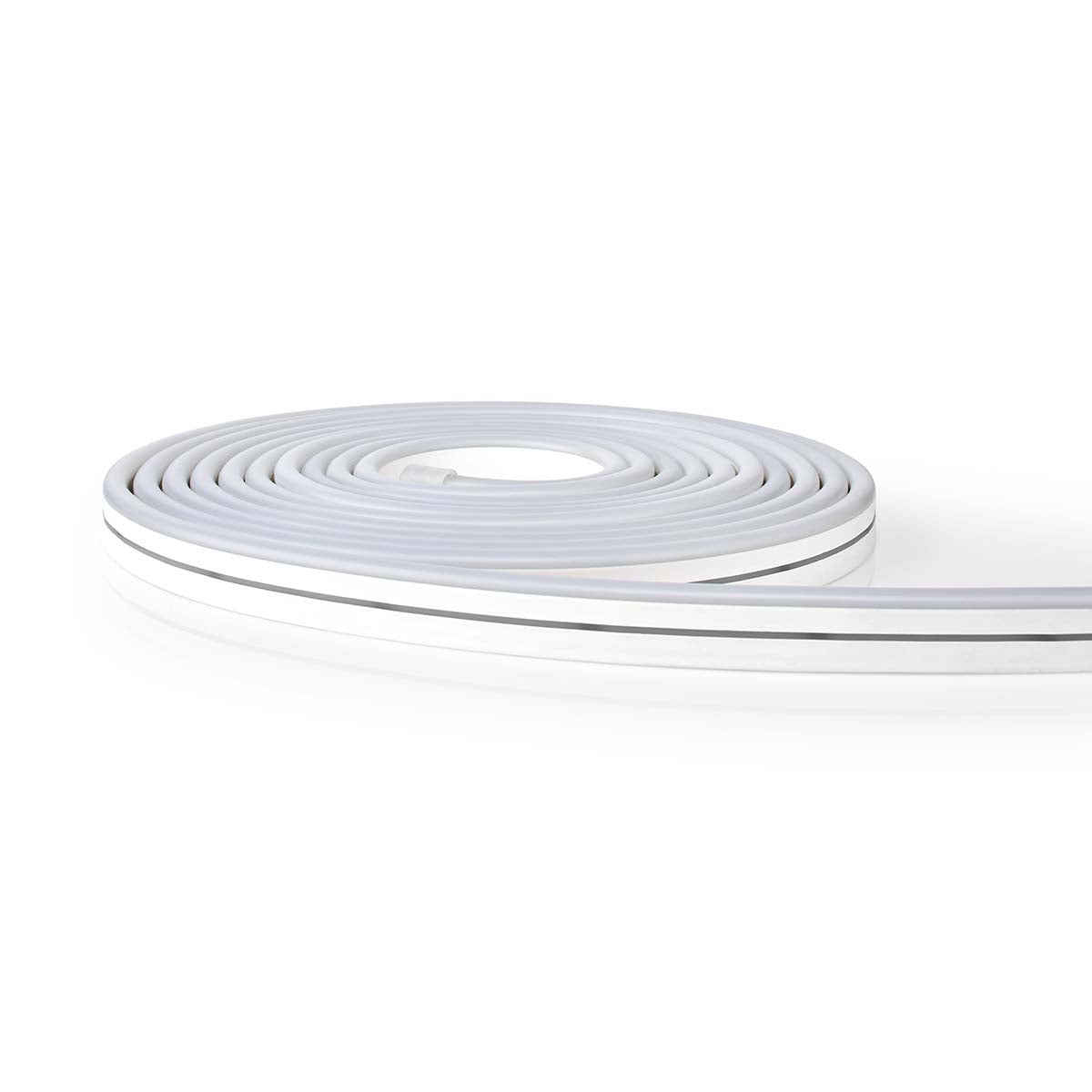 Nedis Striscia LED SmartLife, striscia Led 5 metri compatibile con Google e Alexa, striscia led RGB e Dreamcolor waterproof, 60 led per metro, luce tipo neon