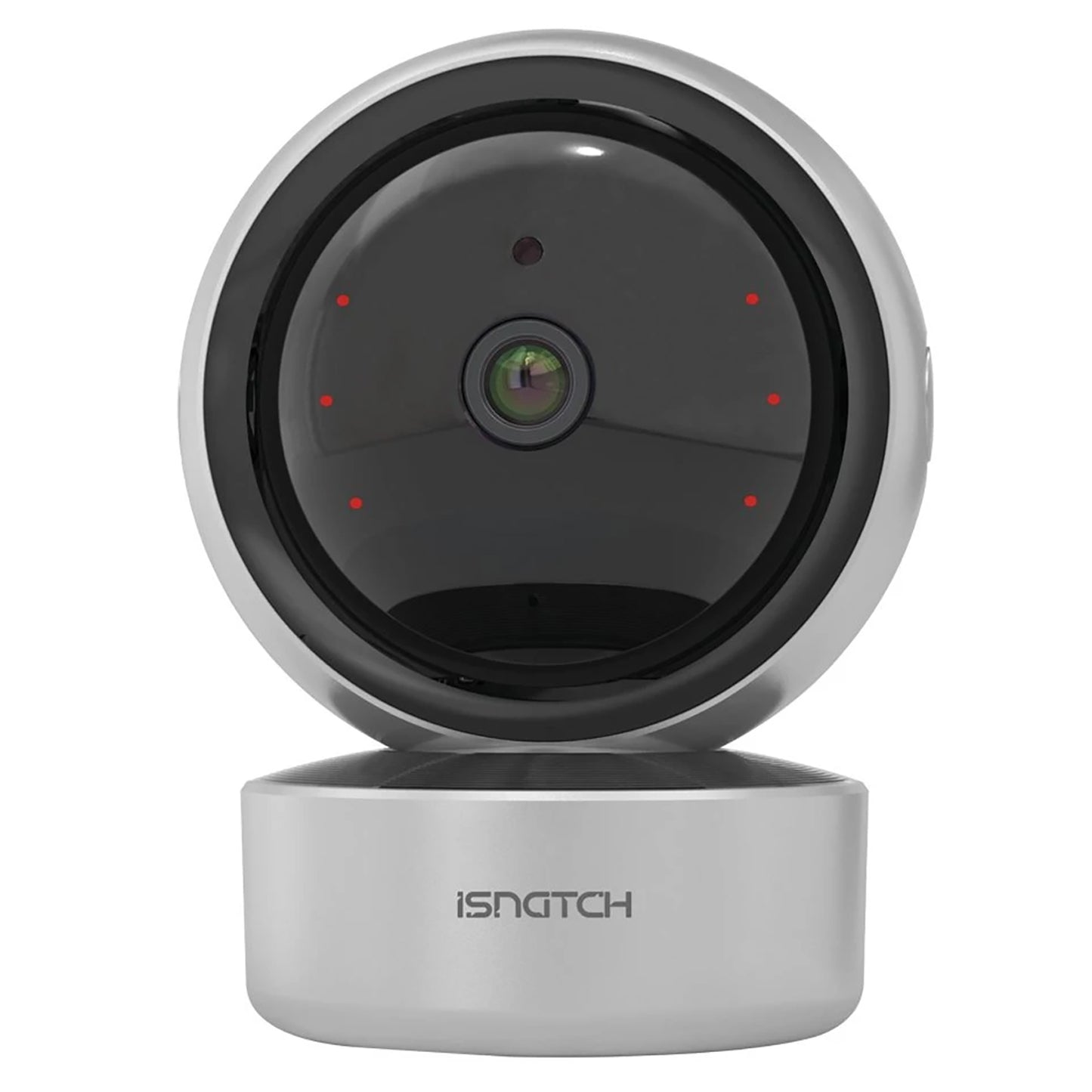iSnatch HeyCam Pro 2K Telecamera IP Wi-fi smart motorizzata da interno FHD 1080p con Micro SD, LED infrarossi per visione notturna e rilevatore di movimento