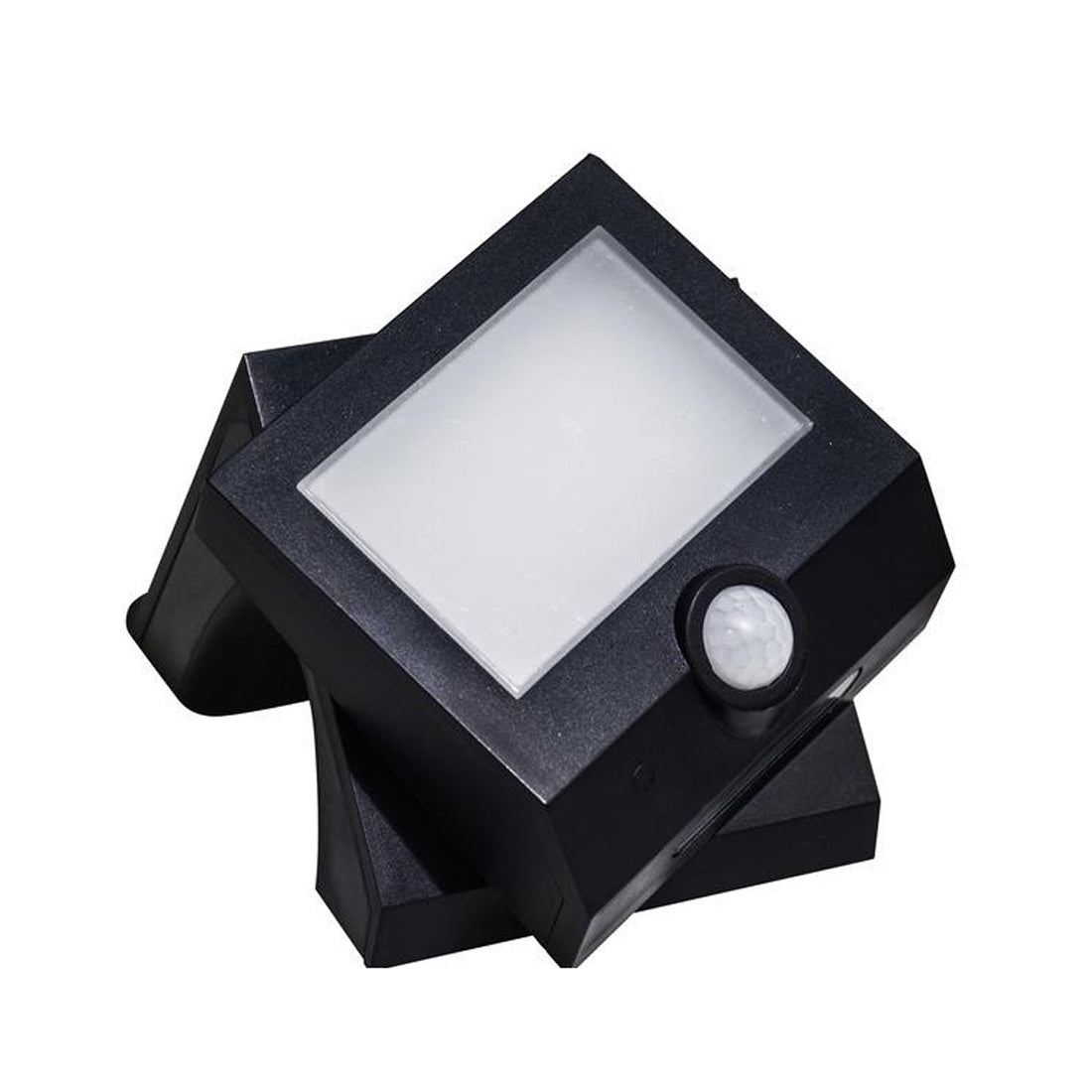 Lampe solaire Life IP54, lumière de courtoisie 8lm, spot avec détecteur de mouvement, noir, 6500K