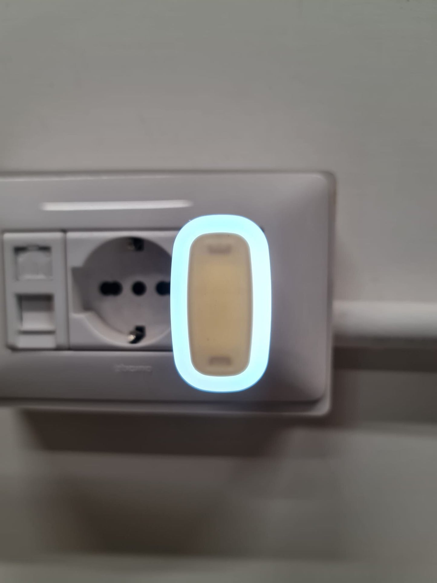 Point veilleuse LED LinkLED, veilleuse LED, LED blanche avec interrupteur, veilleuse enfant