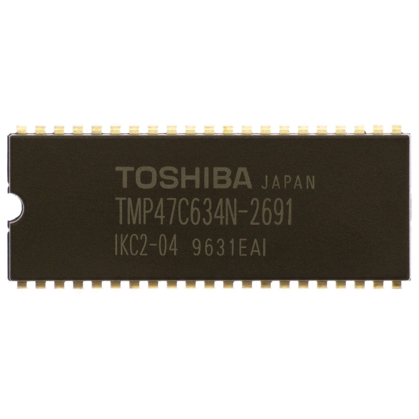 Toshiba TMP47C634N-2691 circuito integrato, transistor, componente elettronico, 42 contatti
