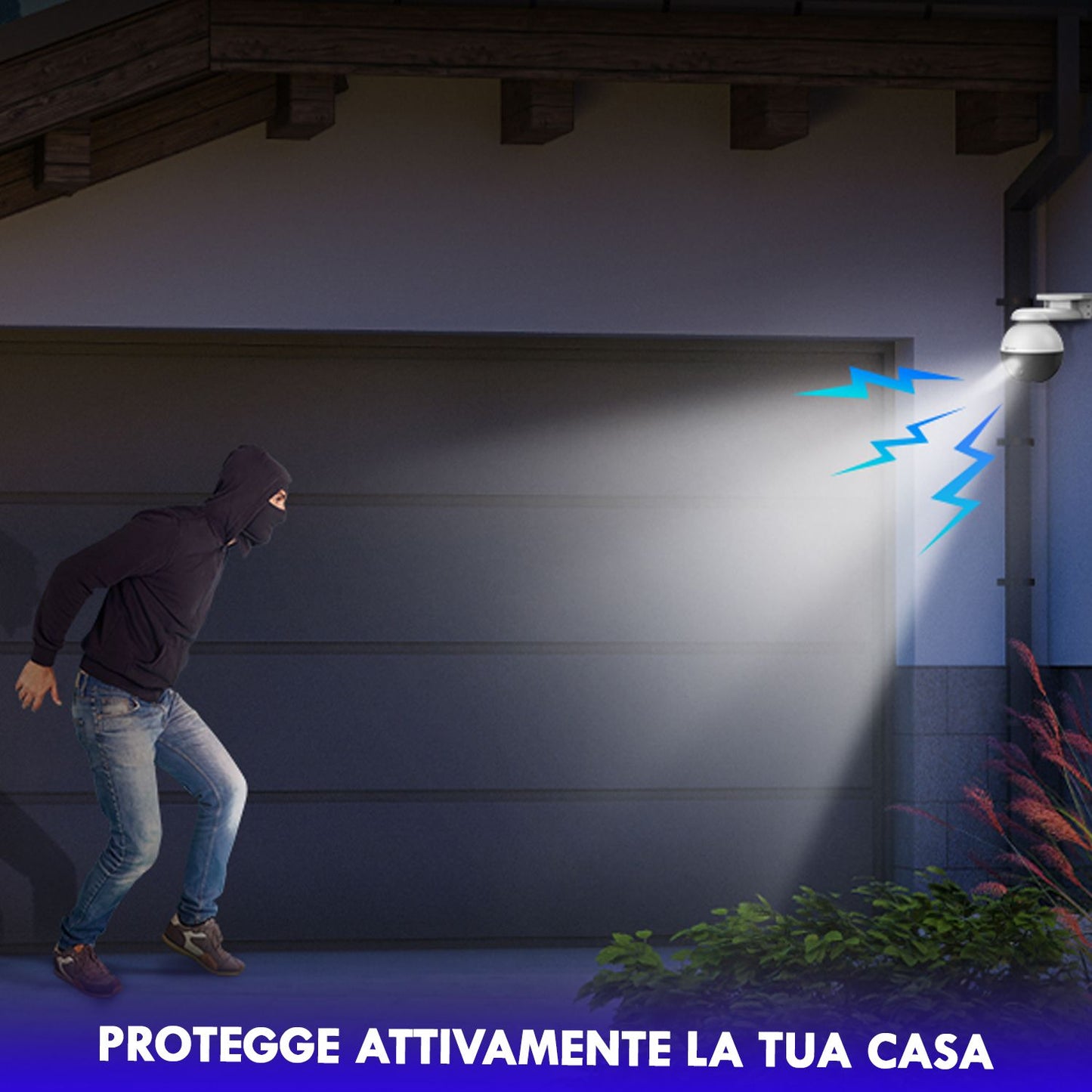 Caméra de vidéosurveillance Wi-Fi Ezviz C8W Pro, résolution 2K, caméra de sécurité motorisée, caméra domestique intelligente à 360 degrés