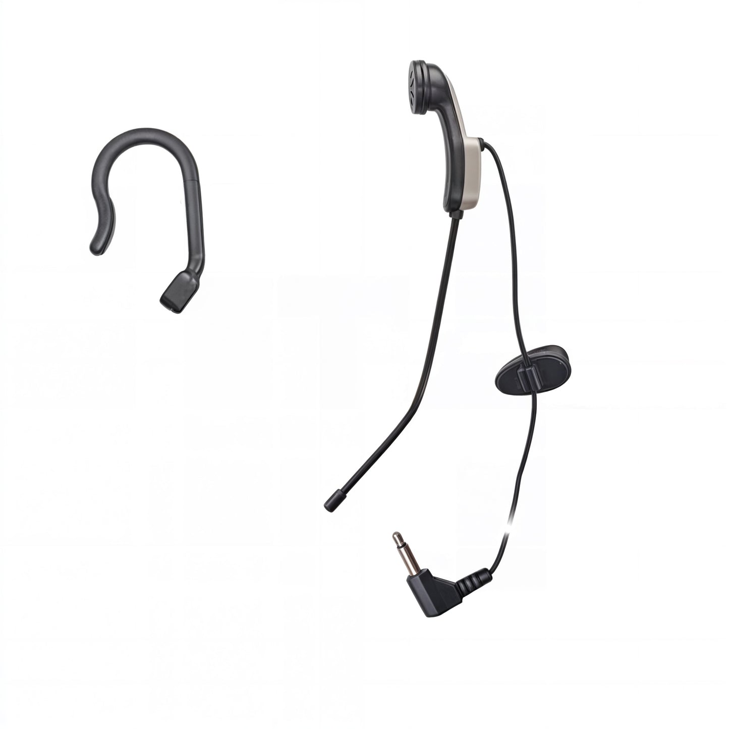 Stage Line Microfono auricolare ad alette, microfono on ear con cavo antigroviglio