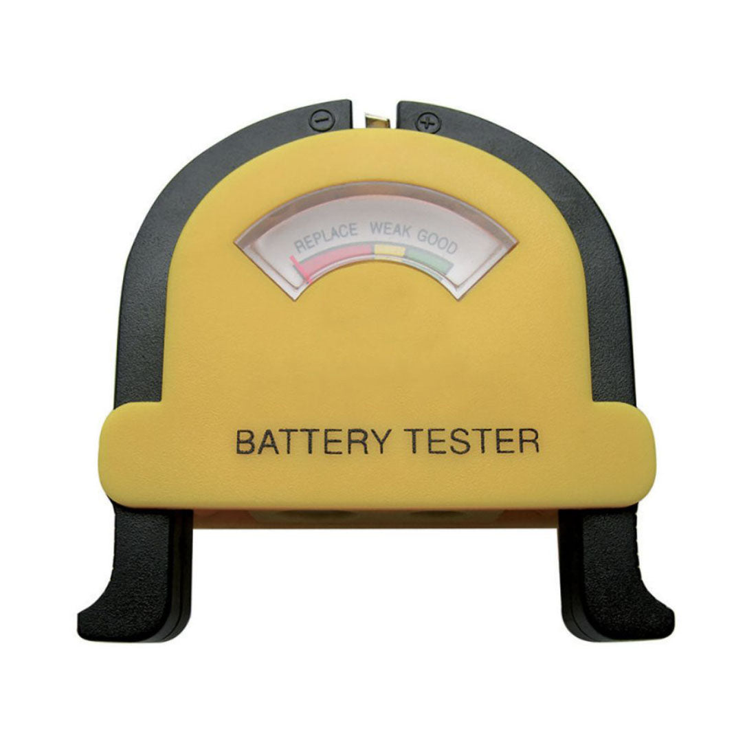 Metronic Battery Tester, 9V Alkaline Battery Tester, AAA, AA, C, D and Button Cell Batteries, Battery Tester
