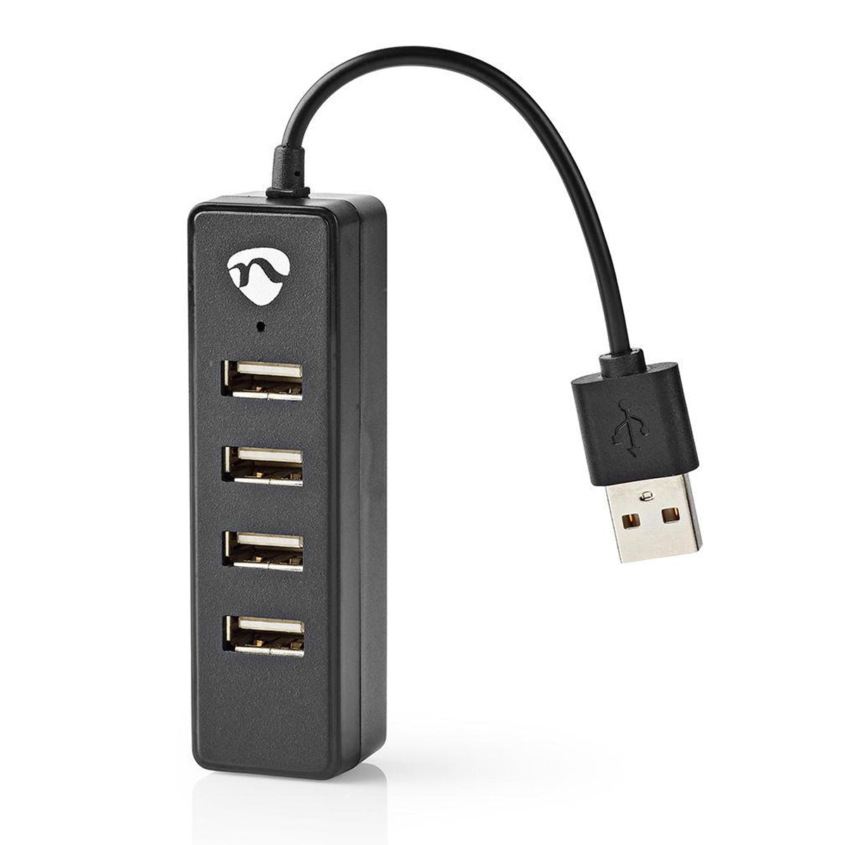 Hub multiport Nedis USB 2.0, 4 ports d'entrée USB-A, plug&play, multiprise USB