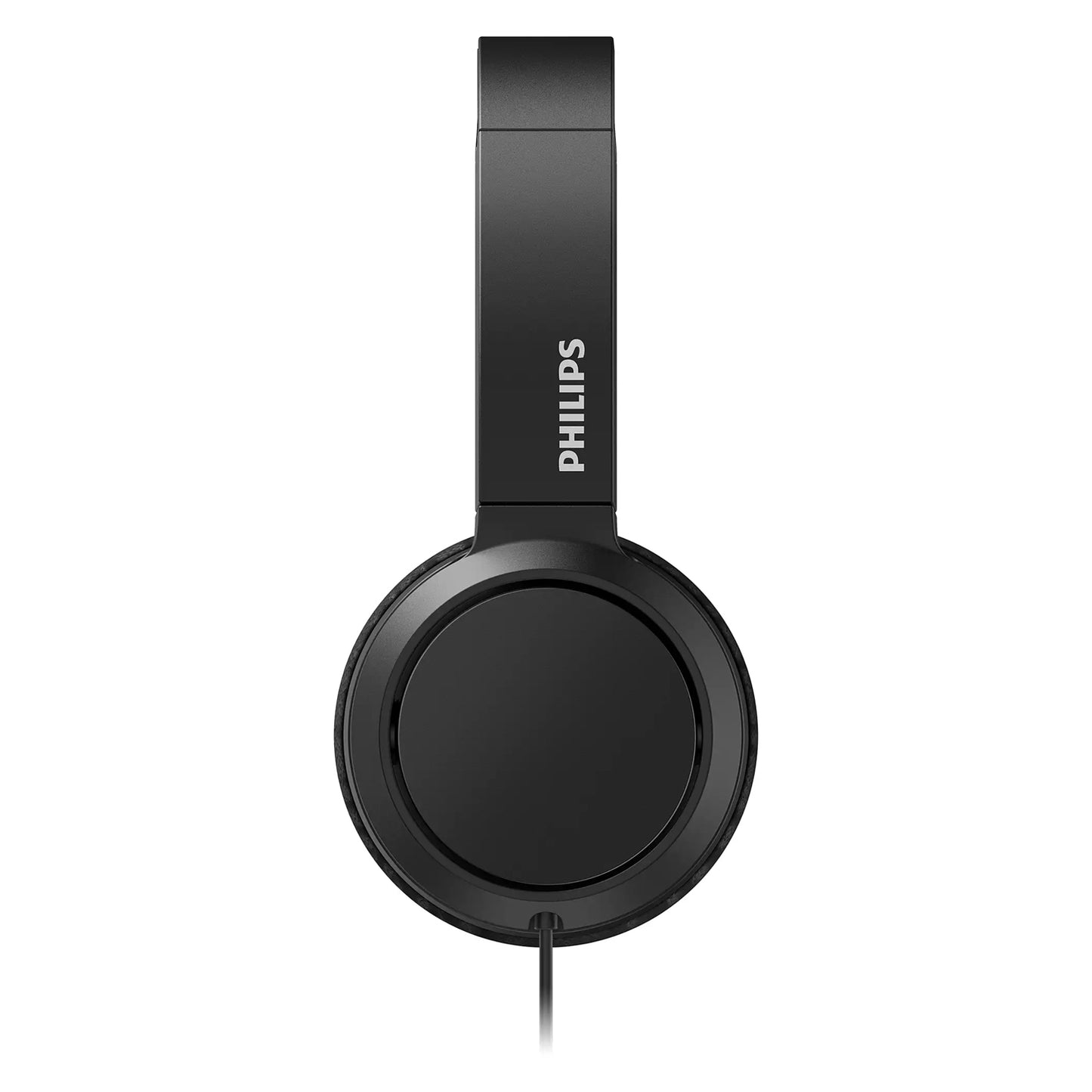 PHILIPS Arched on-ear headphones with cable, deep bass and defined highs, foldable headphones with integrated microphone