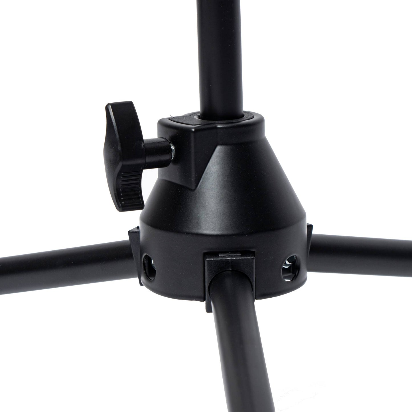 AudioDesign PRO PA MS 1 Supporto professionale per microfono, snodo principale in metallo, portamicrofono universale, asta telescopica, clip fermacavi