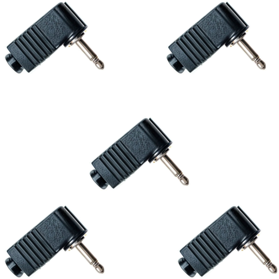 Connettore spina Stereo a 90° 3,5 mm 5 pezzi