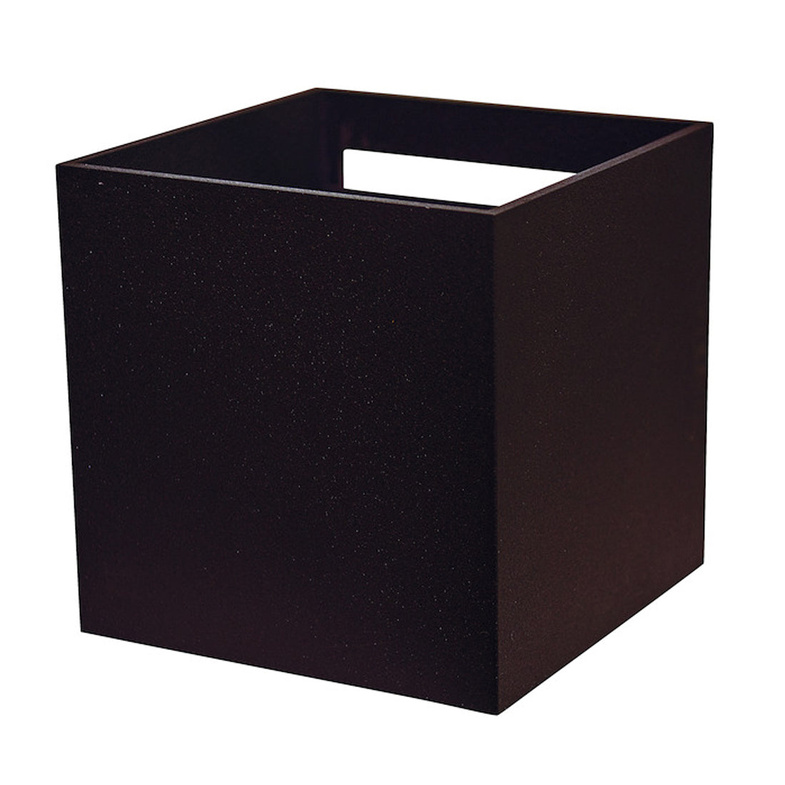 Life Applique a LED Quadrato, applique da parete IP54, lampada da parete, lampada da parete led, 7W, luce 3000K, 500lm, marrone, 10 cm