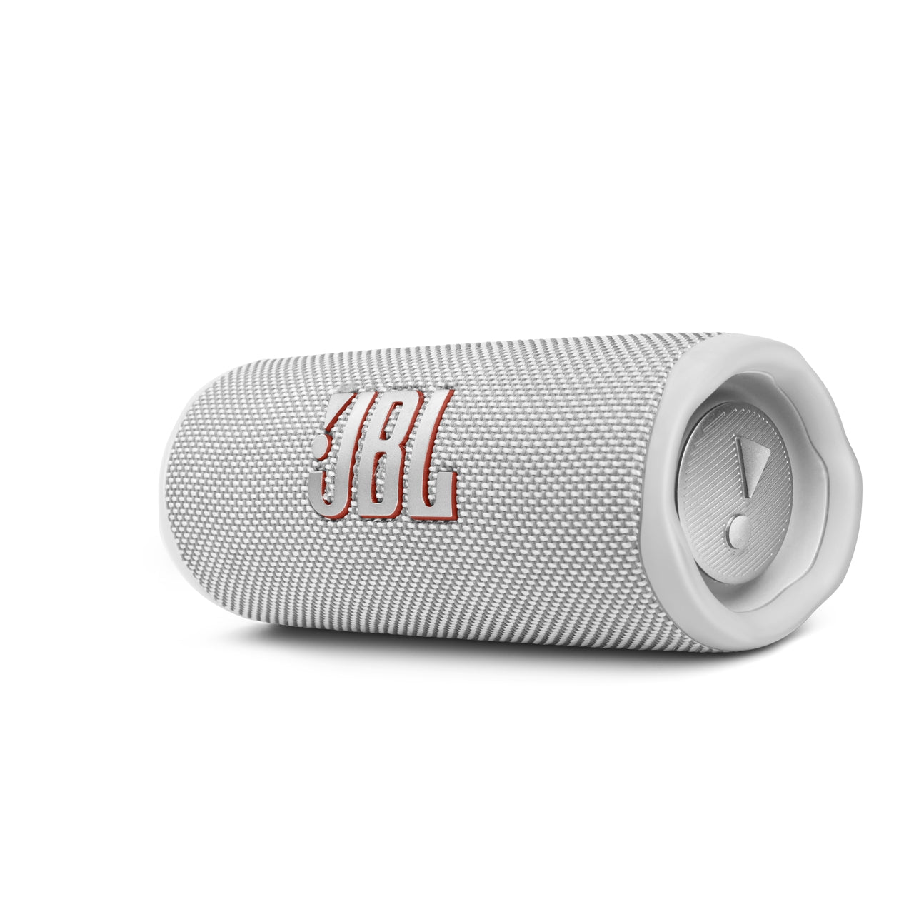 Enceinte portable stéréo JBL, enceinte Bluetooth, boîtier étanche blanc, autonomie 12 heures