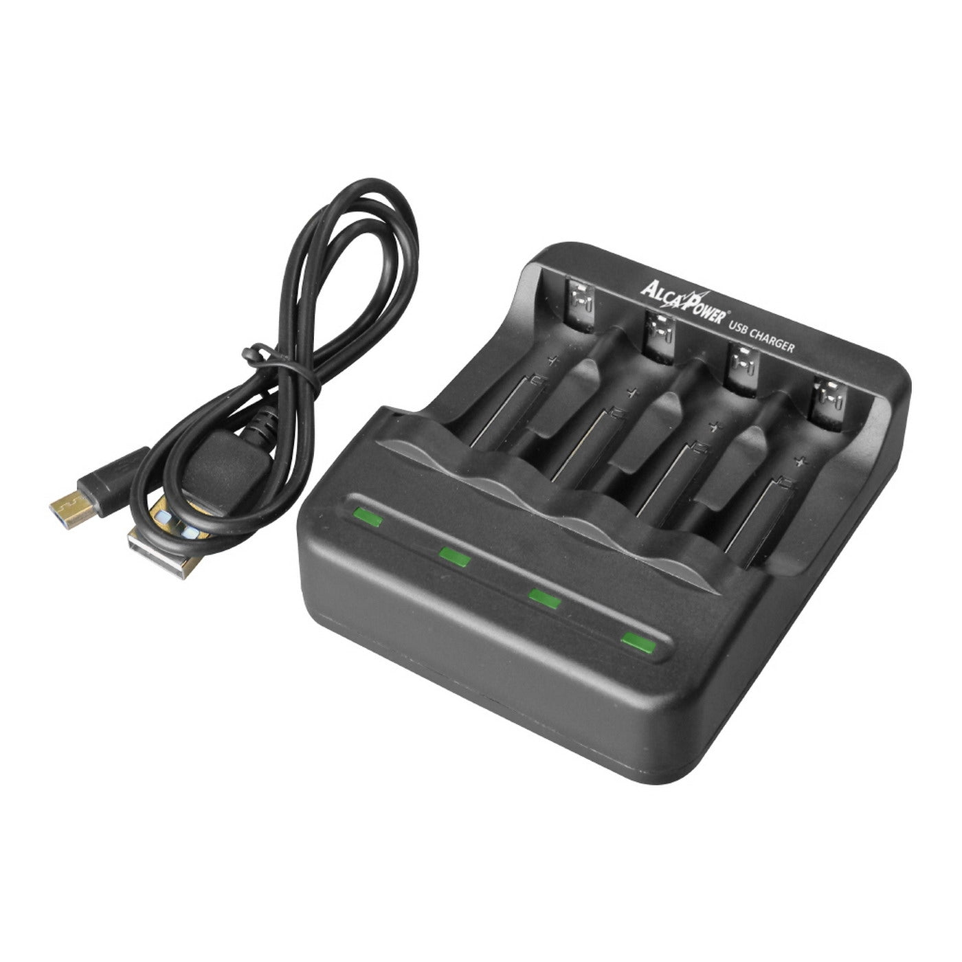 Chargeur USB Alcapower pour piles Ni-Cd et Ni-MH AA et AAA, chargeurs de piles rechargeables