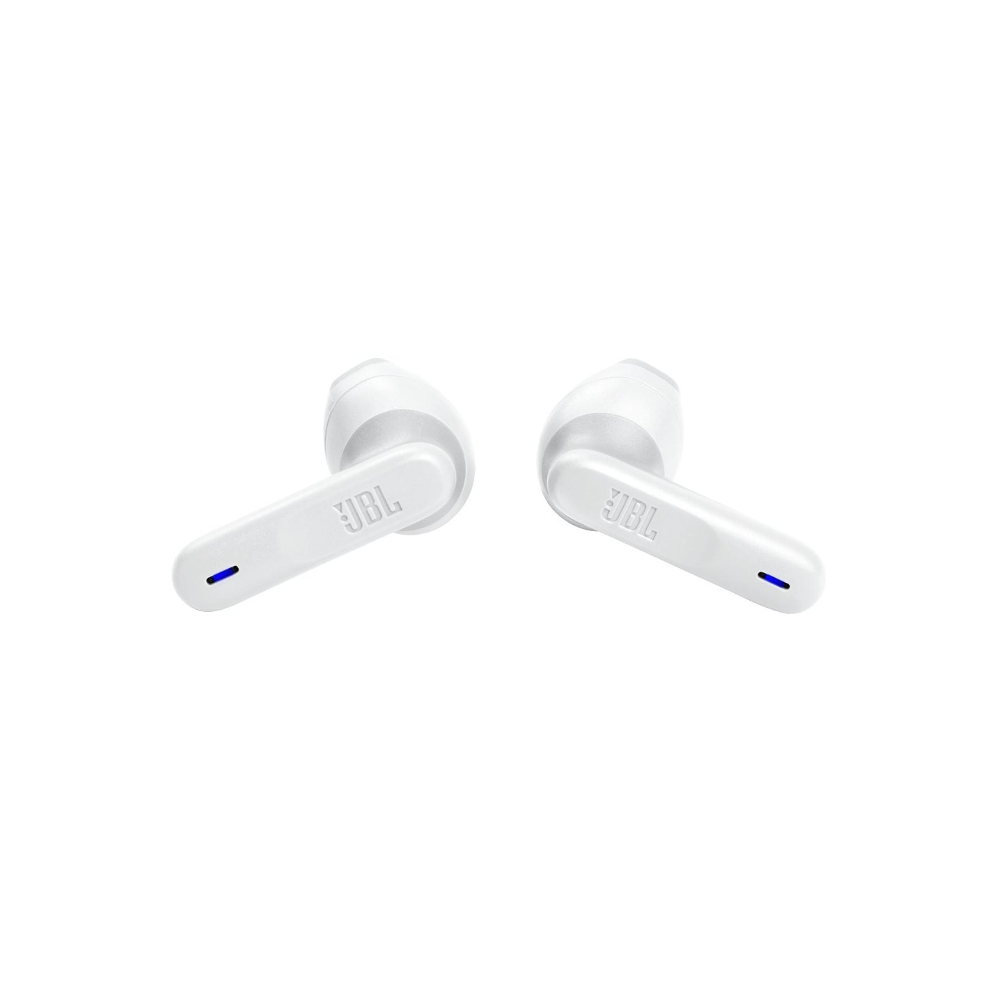 JBL Wave 300 TWS True Wireless Écouteurs intra-auriculaires Bluetooth sans fil avec microphone intégré, étanche IPX2, jusqu'à 26 heures d'autonomie combinée, étui de chargement, blanc