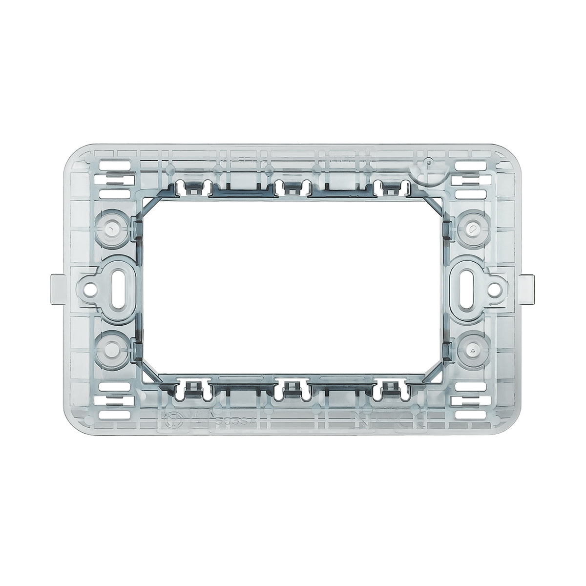 Bticino supporto a 3 moduli, supporto placca per scatola da incasso art. 503E e 503AP, serie Matix