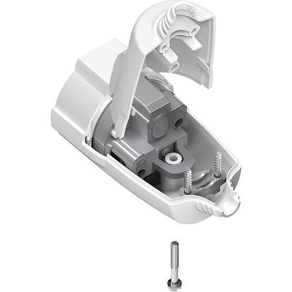 Presa standard italiano bipasso/tedesco 2P+T 16A - colore bianco - BTICINO S2676TAE