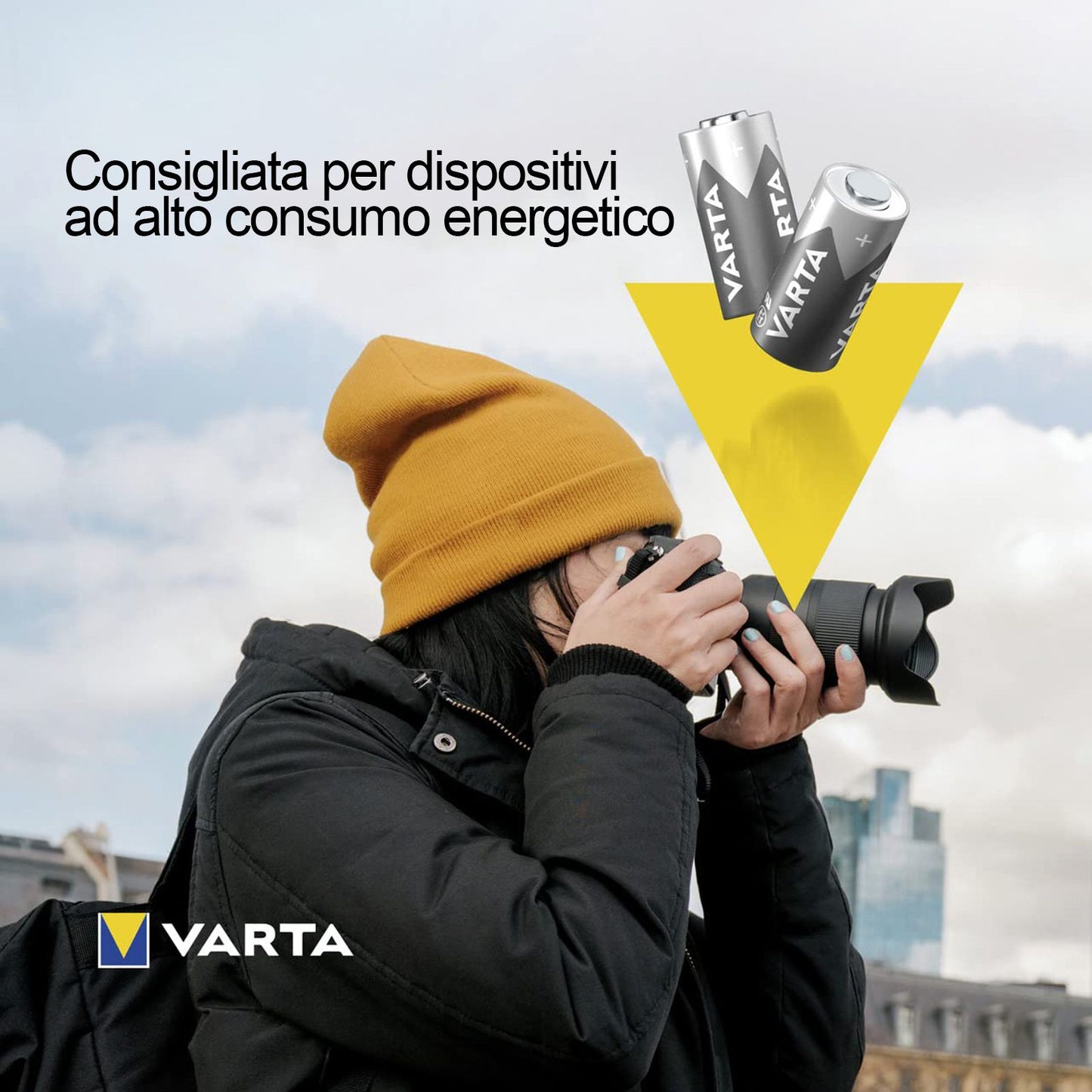 Varta CR-P2 6V lithium battery, 1450 mAh camera battery, long life