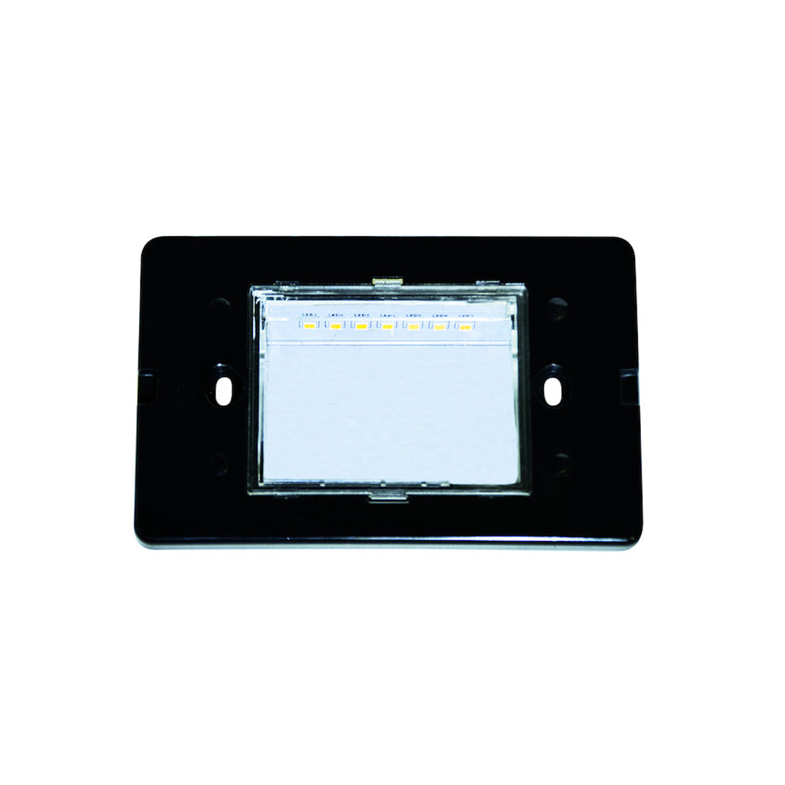 Life Punto luce segna passo per scatola 503, IP65, luce segna passo da muro, luce naturale 4000K, 13x8.5x3mm