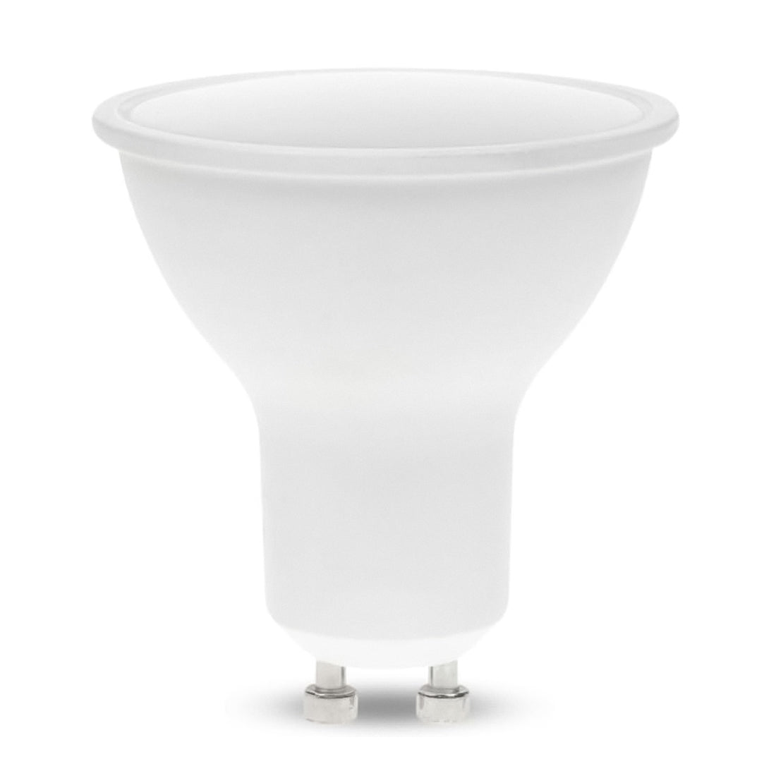 O.N Faretto smart wifi, faretto led da incasso, lampadina da incasso, controllo vocale o tramite app, luci colorate RGB, 400 lumen, GU10