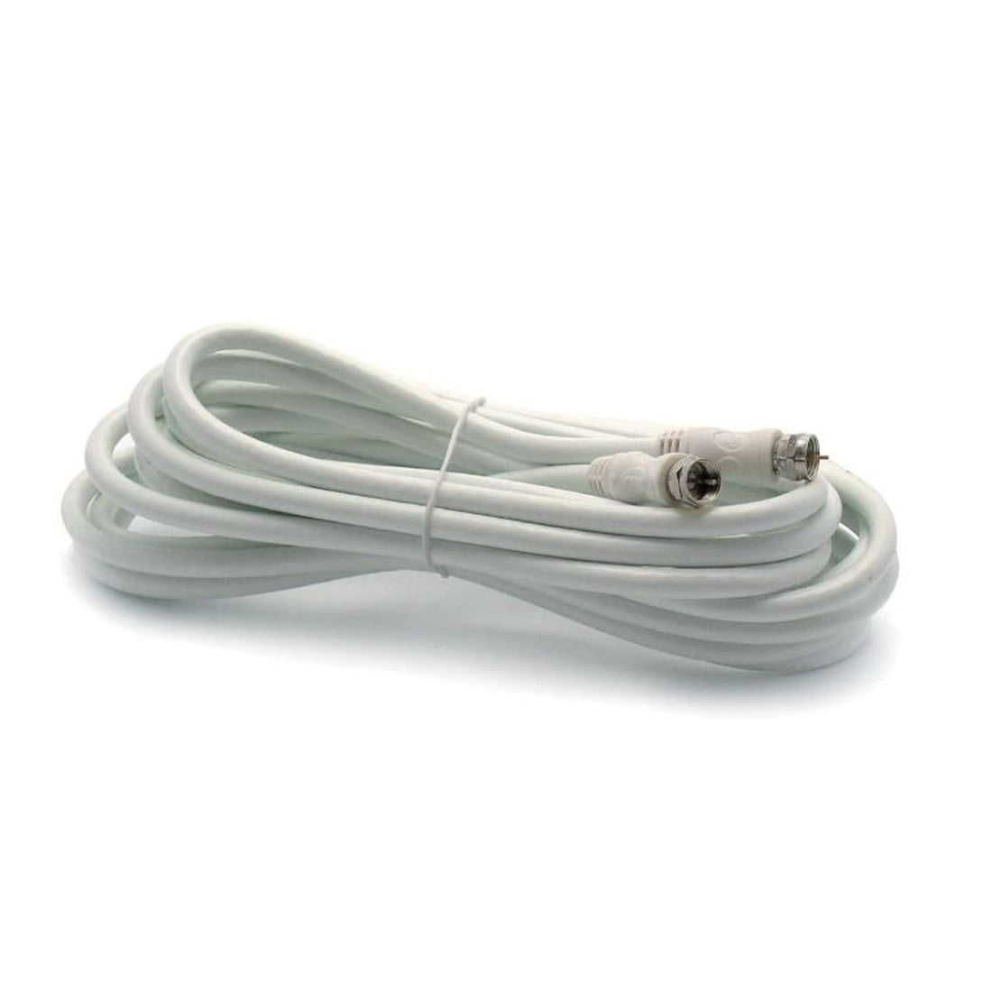 Câble d'extension coaxial SAT Metronic blanc, câble satellite pour antenne TV, 5 m
