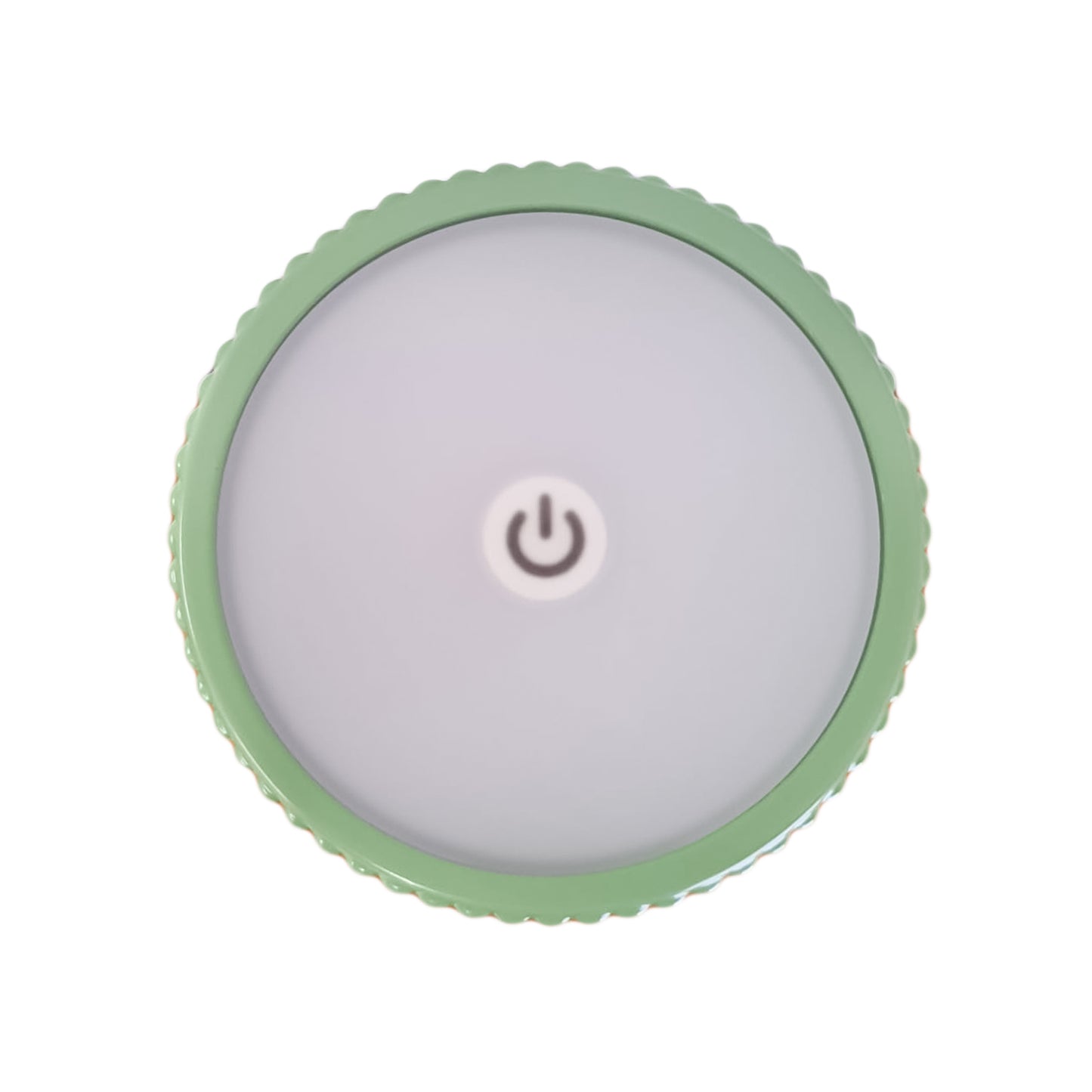 Lampe de table LED JOlight avec batterie rechargeable, abat-jour en aluminium vert, interrupteur tactile, intensité lumineuse variable
