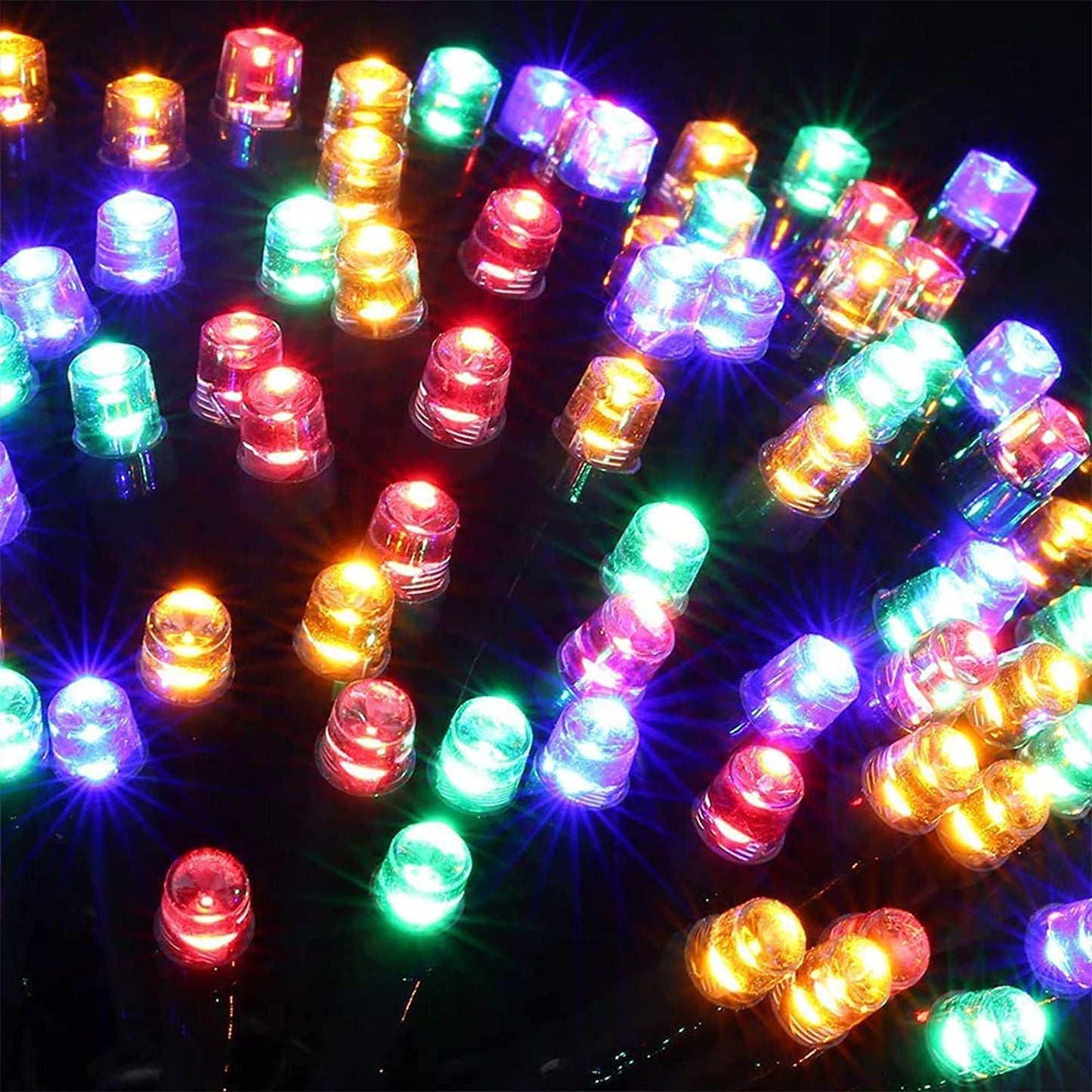 GESCO Catena luminosa esterno 14m, luci led con 8 funzioni, 180 led multicolore, luci led decorative Natale, illuminazione casa, ghirlanda luce