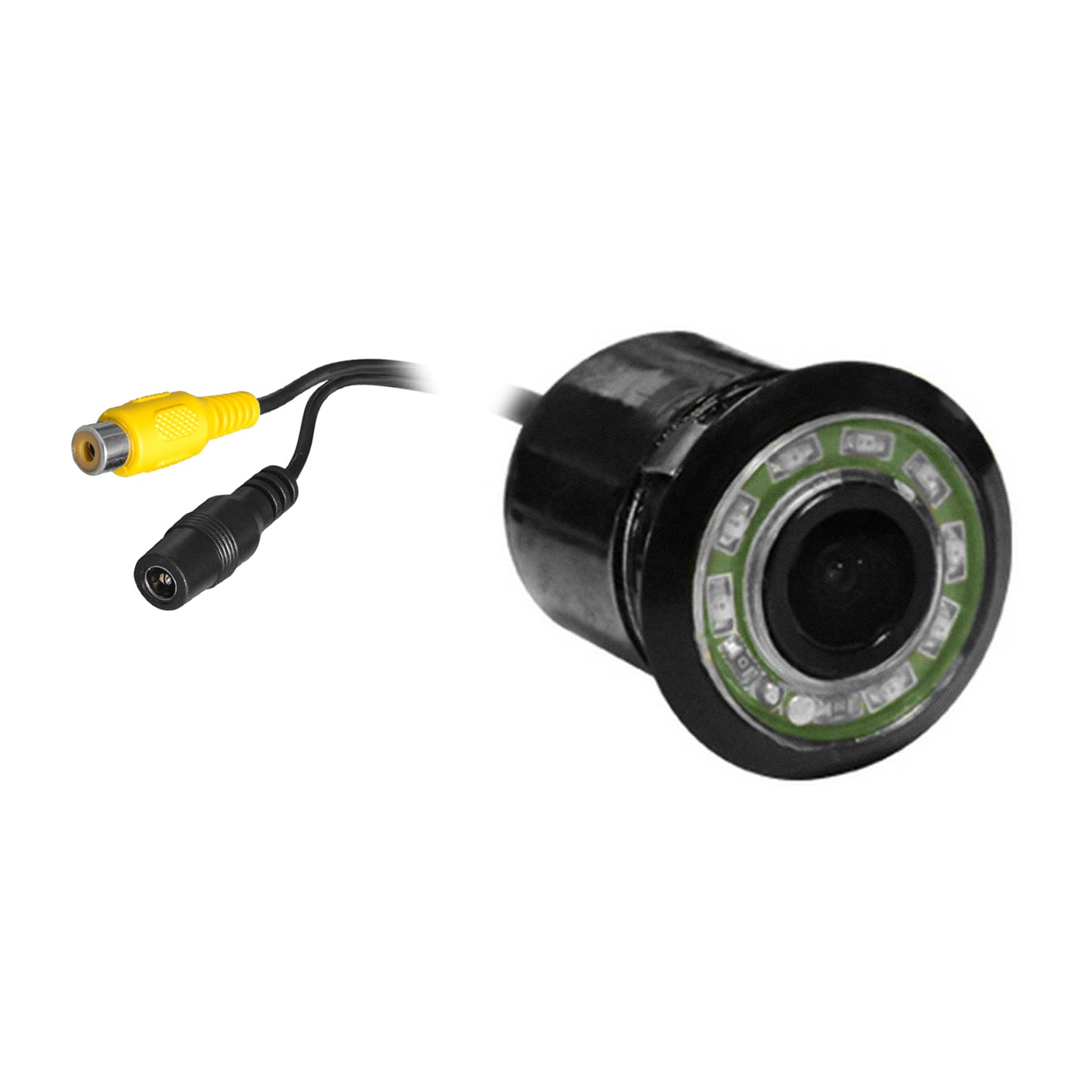 Caméra CCD enfichable Alcapower avec fonction miroir et vision nocturne, résistante à l'eau, angle de vision de 120°