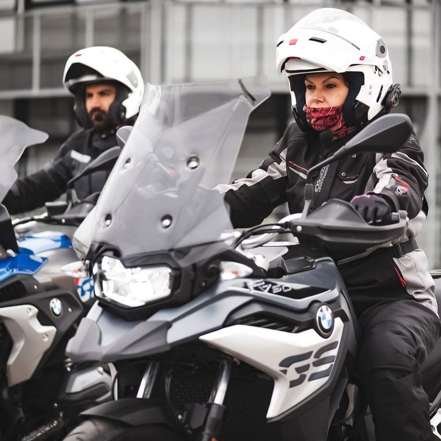 Midland BTX1 PRO doppio interfono moto bluetooth, coppia auricolari casco con cancellazione del rumore, comunicazione pilota passeggero