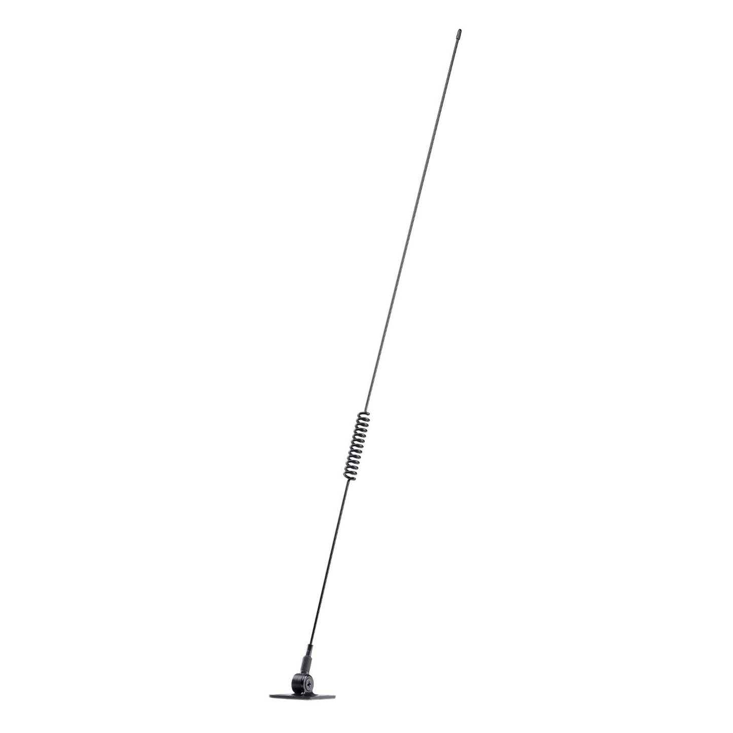 Midland Antenna CB con attacco adesivo a vetro, installazione semplice senza fori, base snodata, montaggio su parabrezza o finestrino