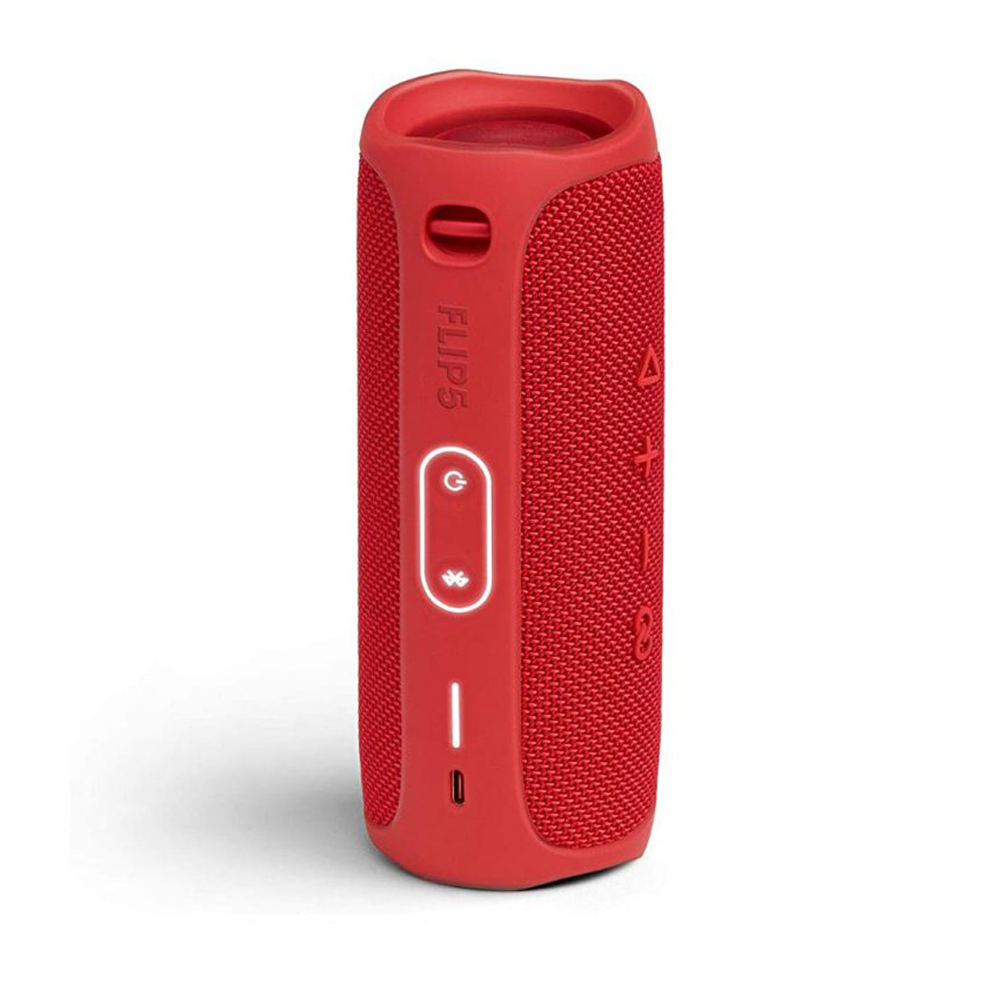 Enceinte portable stéréo JBL, enceinte Bluetooth, boîtier étanche rouge, autonomie 12 heures