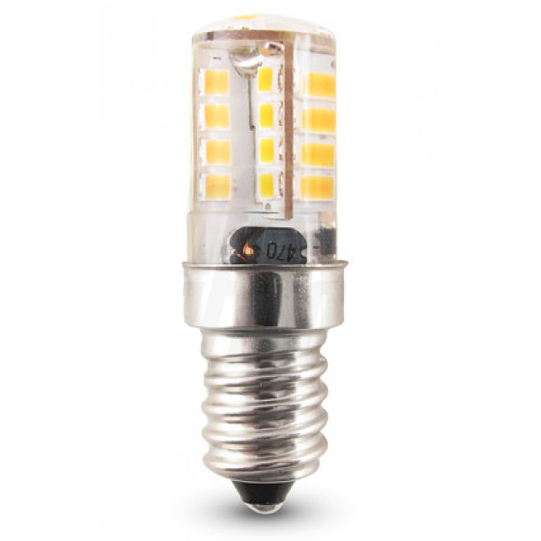 Alpha Elettronica Lampadina a LED attacco E14 3W 24Vdc luce bianca calda 2800K