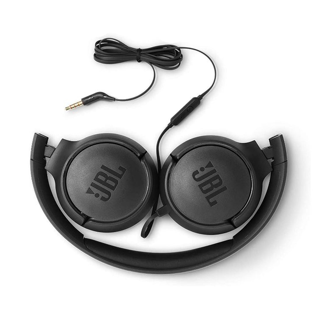 Jbl black over-ear headphones, Bluetooth with 11 hours of playback, foldable with microphone and remote control