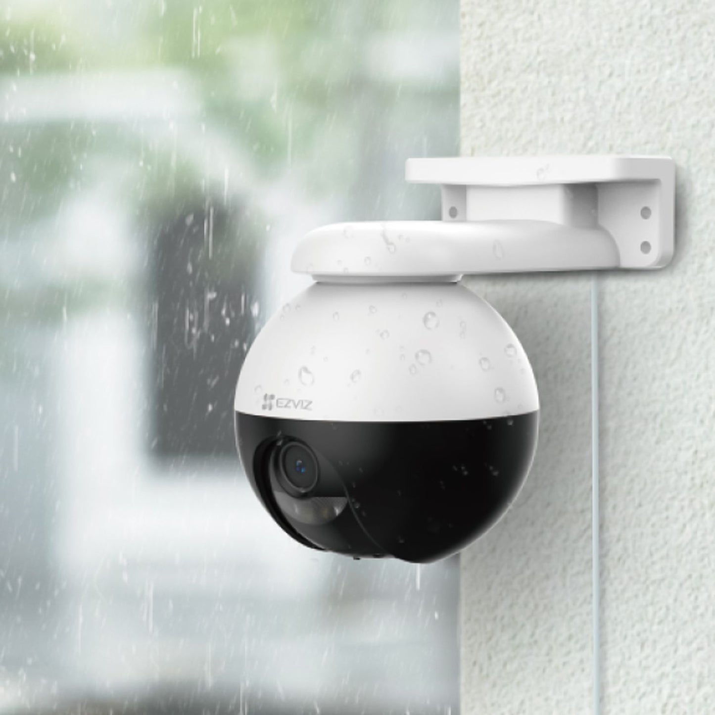 Caméra de vidéosurveillance Wi-Fi Ezviz C8W Pro, résolution 2K, caméra de sécurité motorisée, caméra domestique intelligente à 360 degrés