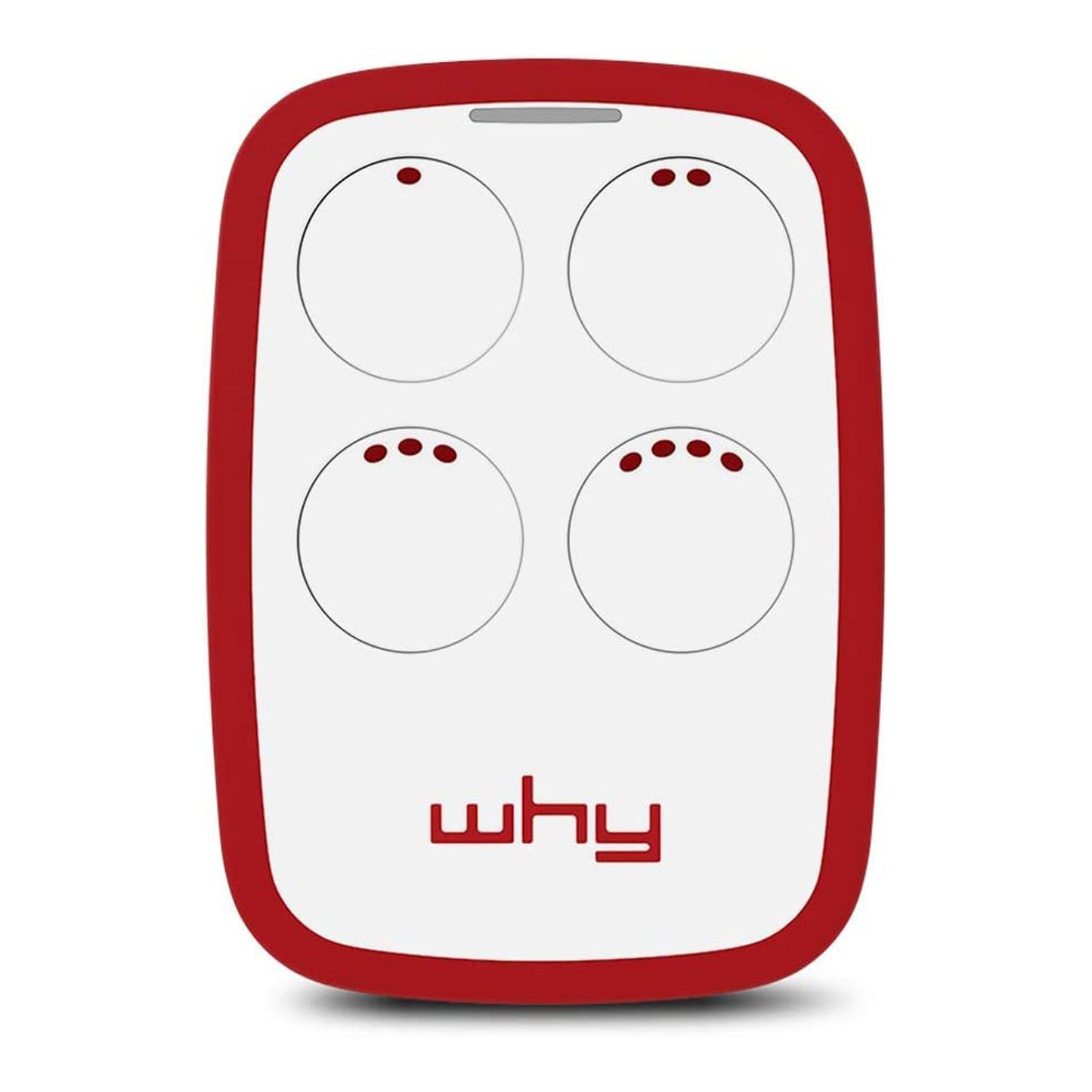 WHY EVO Télécommande multi-fréquences à code tournant de 280 à 868 MHz, ouvre-portail programmable à auto-apprentissage, radiocommande large portée à 4 boutons
