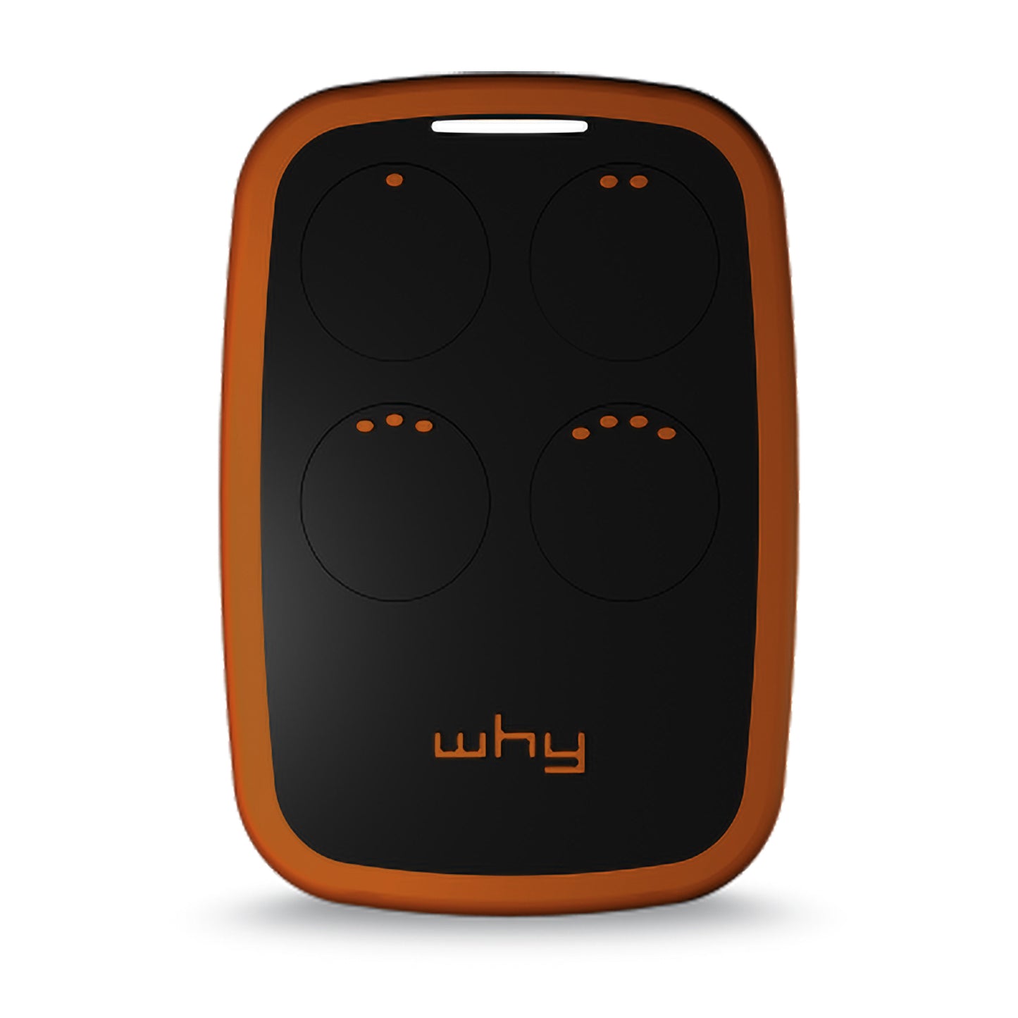 WHY EVO NOA Télécommande multi-fréquences à code tournant de 280 à 868 MHz avec Visor Clip, ouvre-portail programmable à auto-apprentissage, radiocommande large portée à 4 boutons, Wild Tobacco