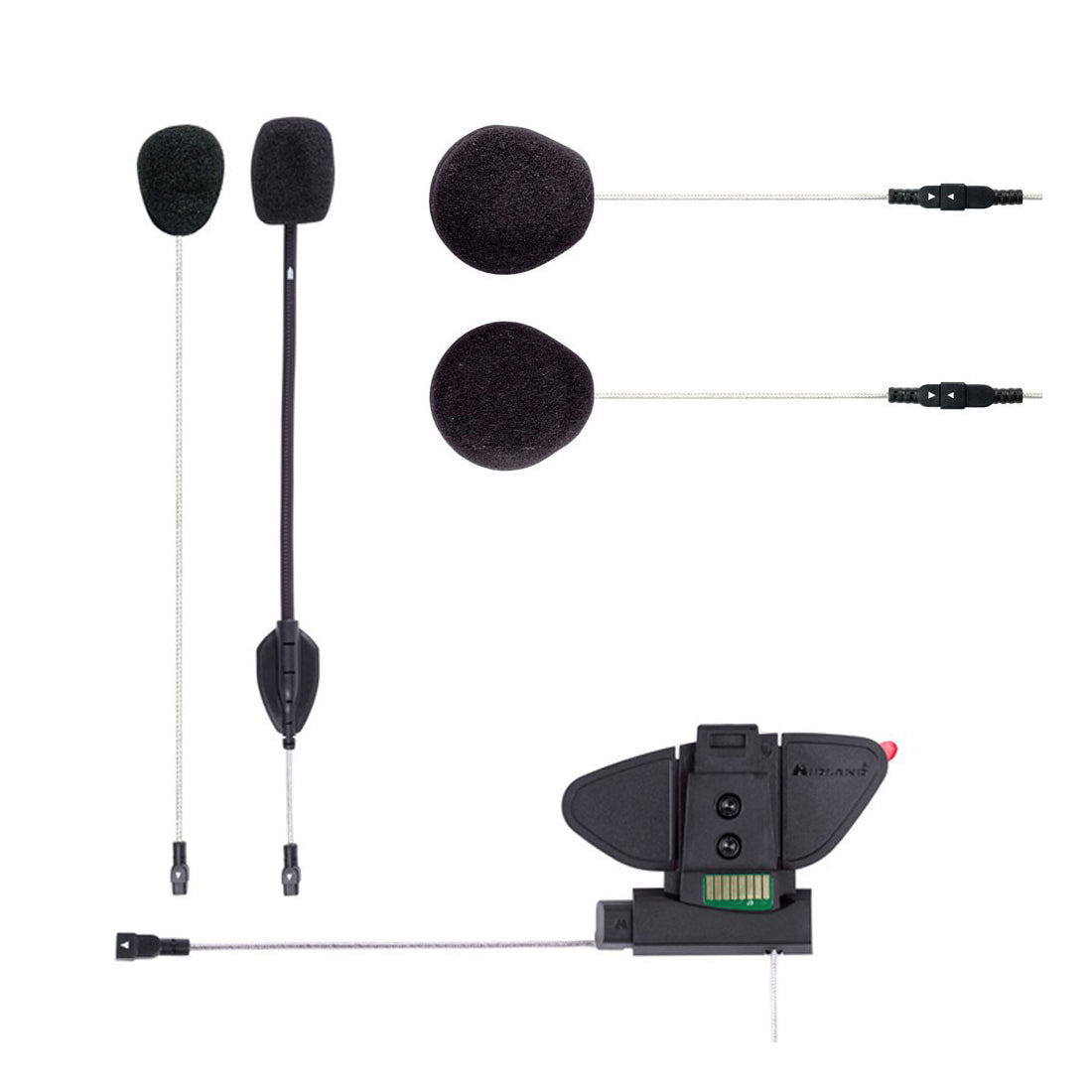 Midland Bt Pro audio e mounting KIT-Versione Hi Fi Speaker super bass C1252.02
