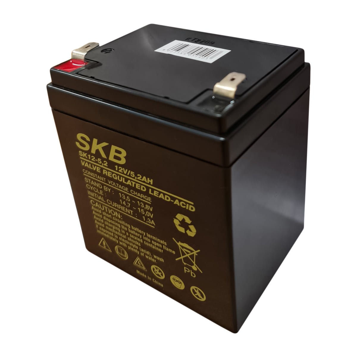 SKB Batteria al piombo SK12-5,2 batteria ricaricabile 12V 5,2AH serie SK, tecnologia AGM piastra piana regolate con valvola