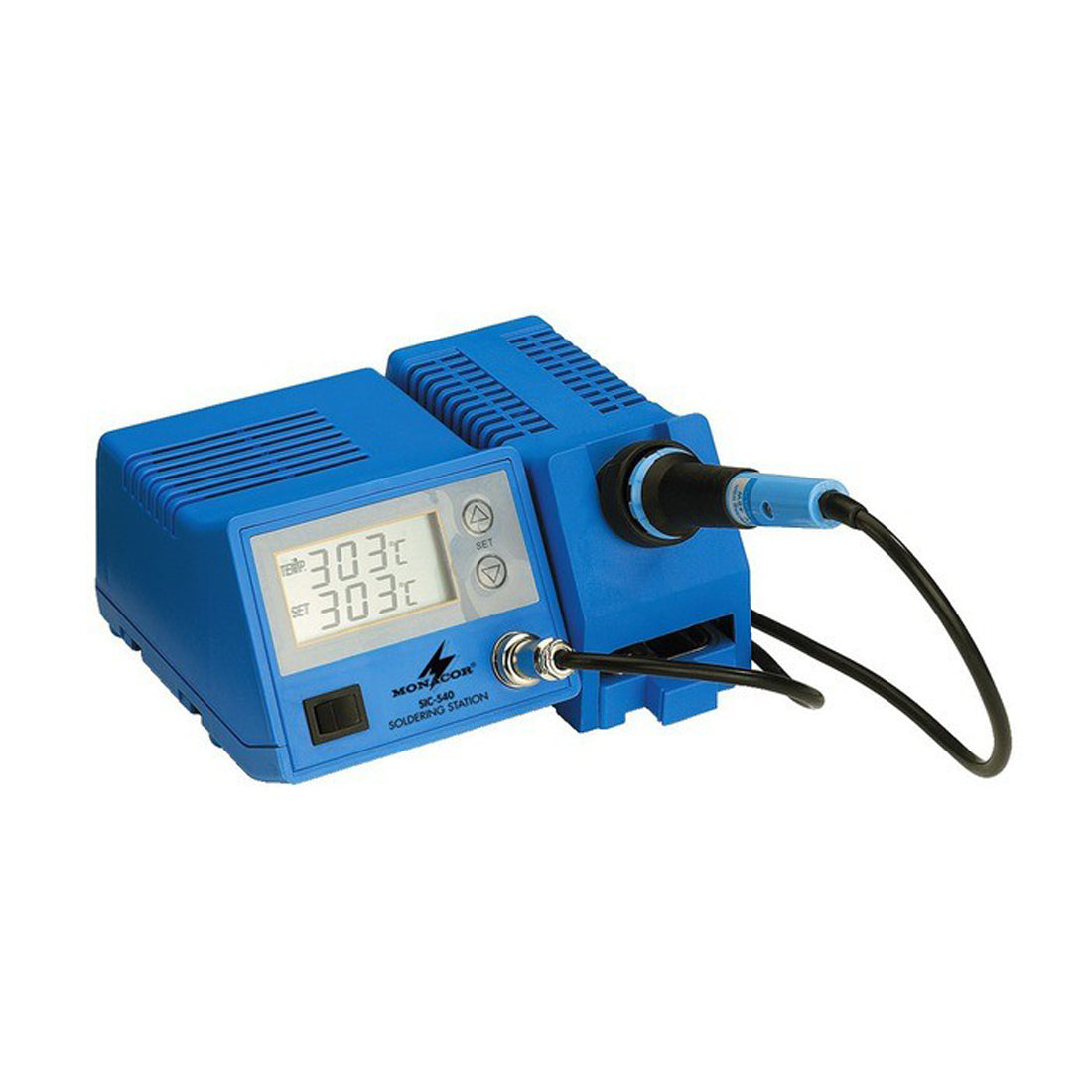 Monacor Saldatore 48W con regolazione elettronica della temperatura SIC-540